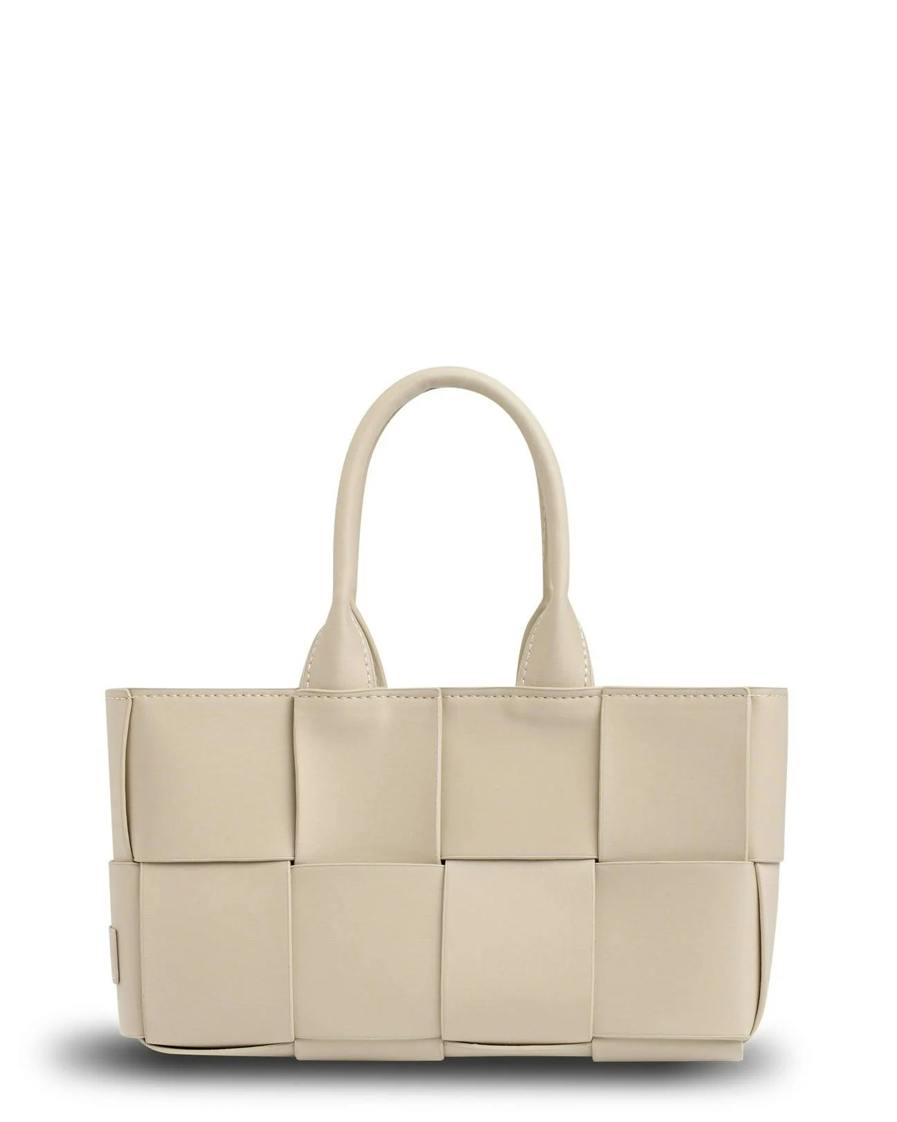 Prene | The Martini Bag (BUFF BEIGE) Woven Neoprene Mini Tote/Crossbody Bag - Image 2
