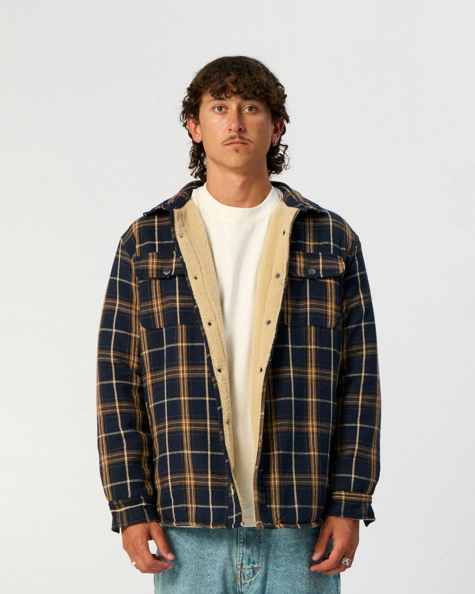 Ranger Check Jacket - Blue