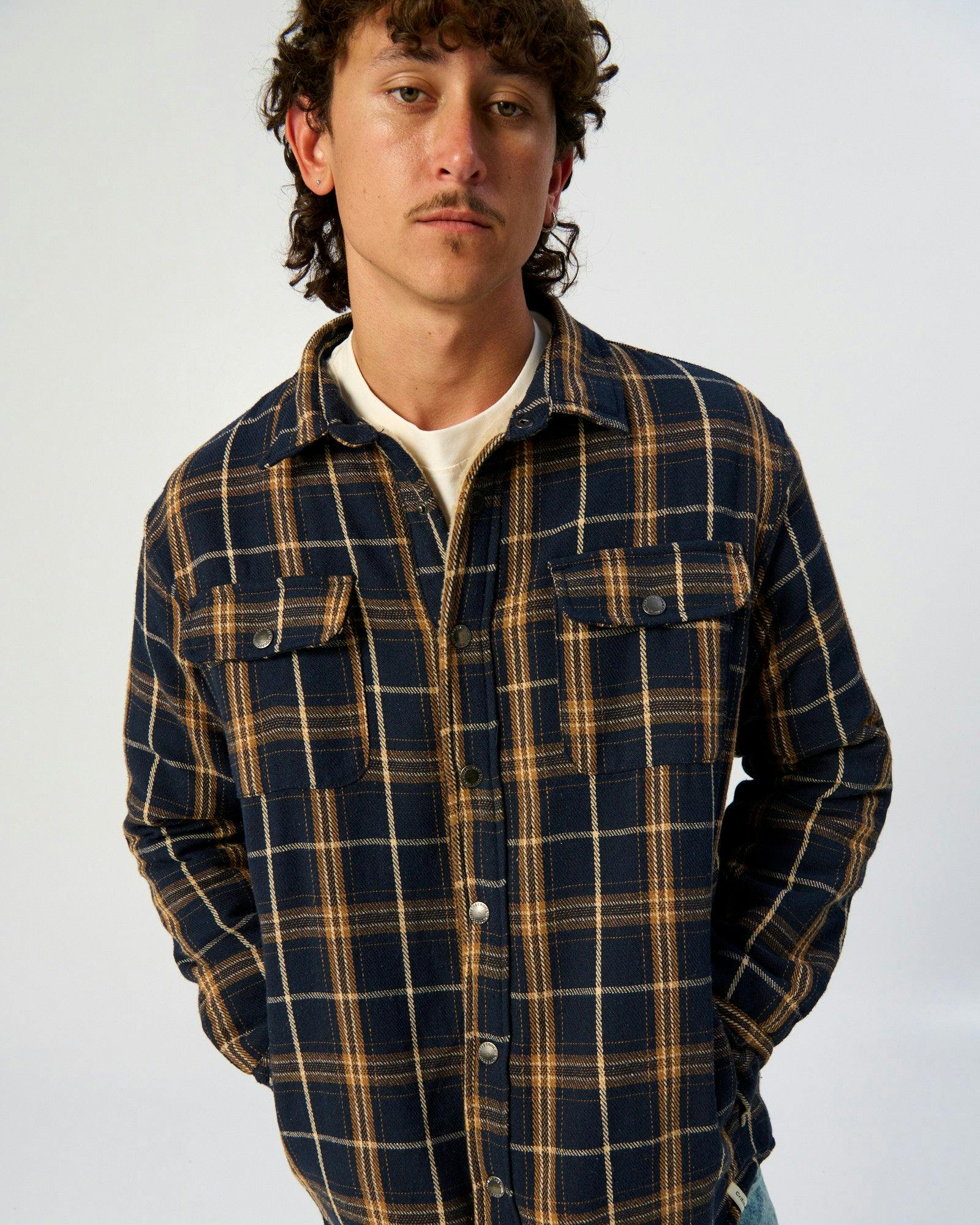 Ranger Check Jacket - Blue - Image 2