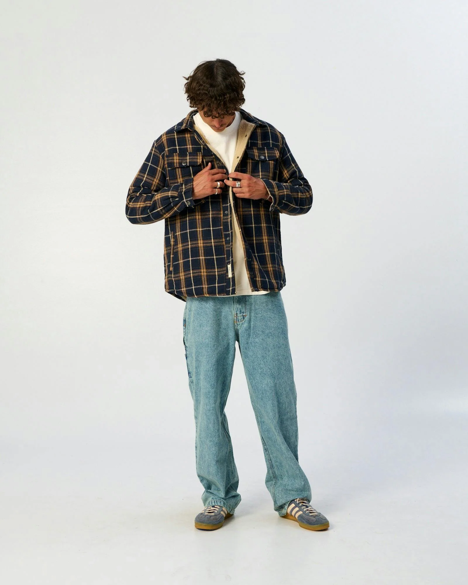 Ranger Check Jacket - Blue - Image 3