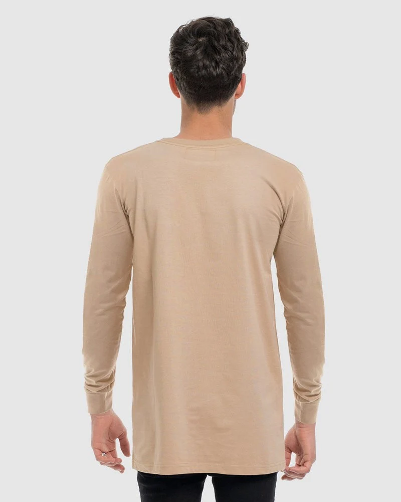 Saxon Embroidery Long Sleeve Tee - Image 2