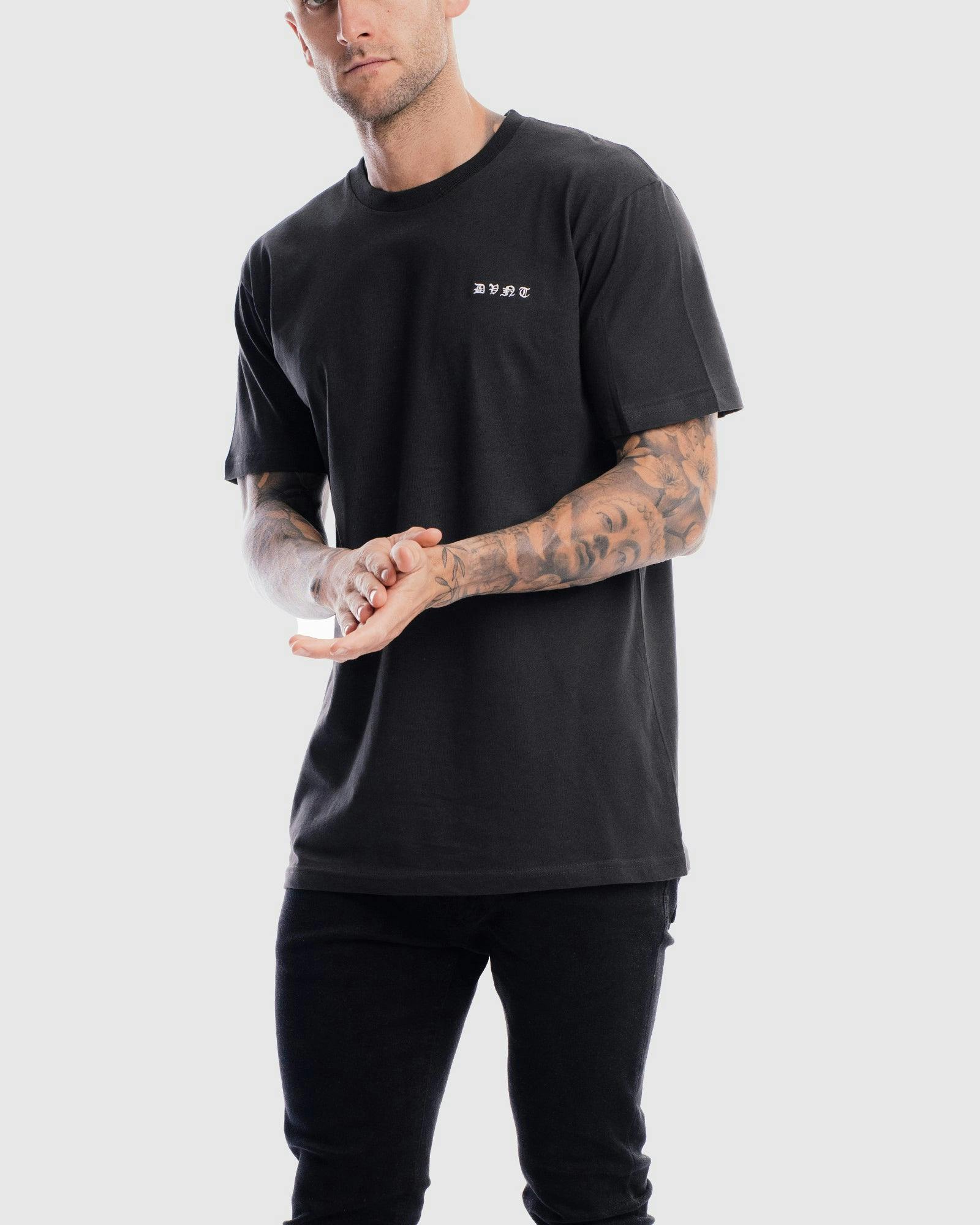 Saxon Embroidery Tee - Image 5