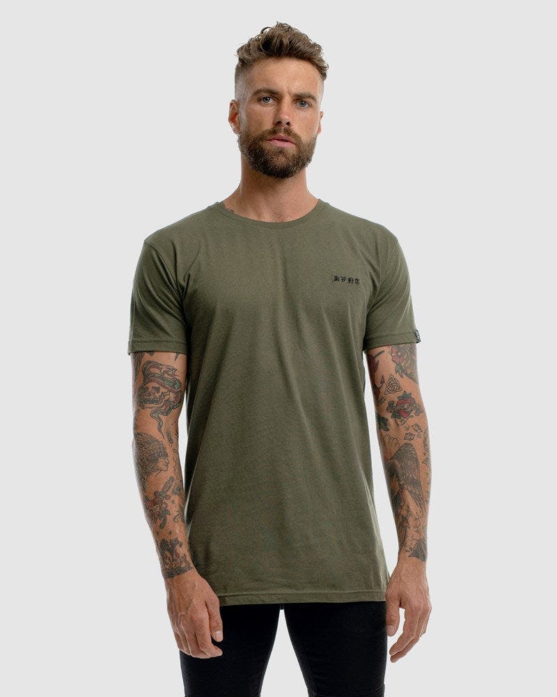 Saxon Embroidery Tee - Image 2