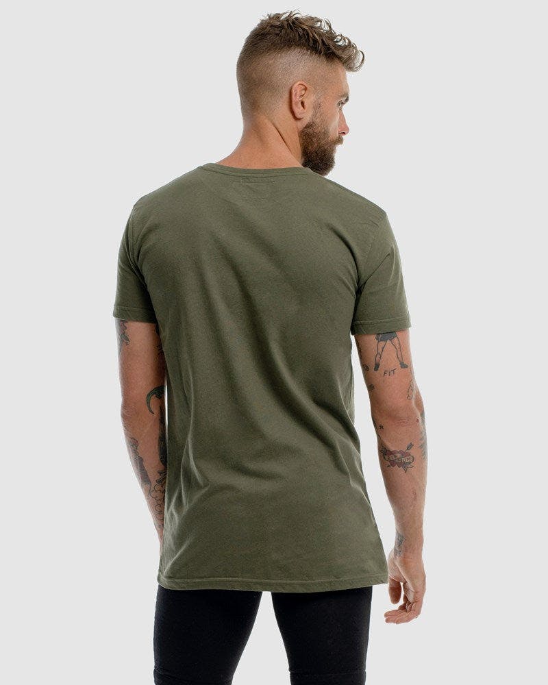 Saxon Embroidery Tee - Image 3