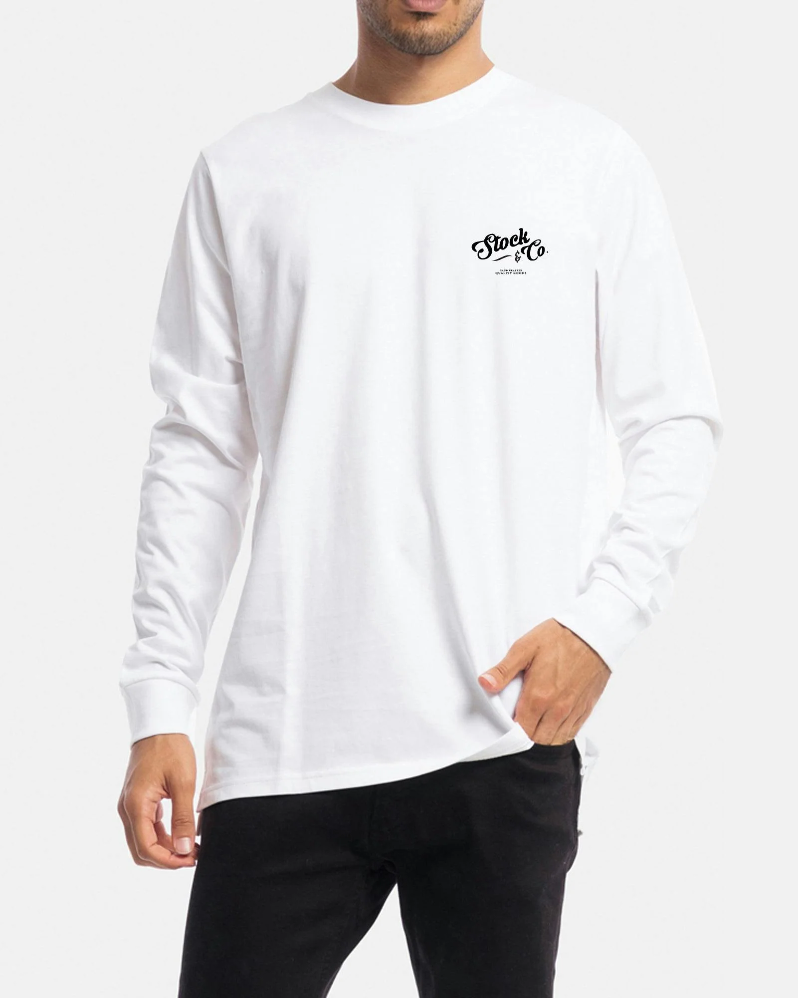 Scroll Long Sleeve Tee - Image 2