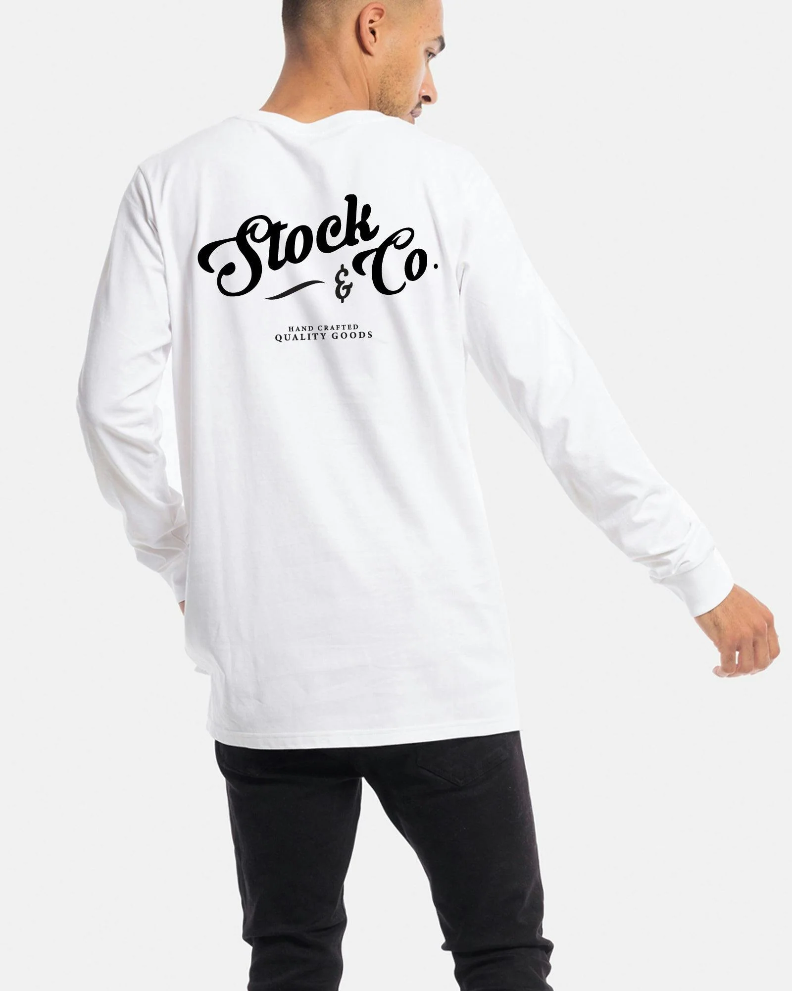 Scroll Long Sleeve Tee - Image 4