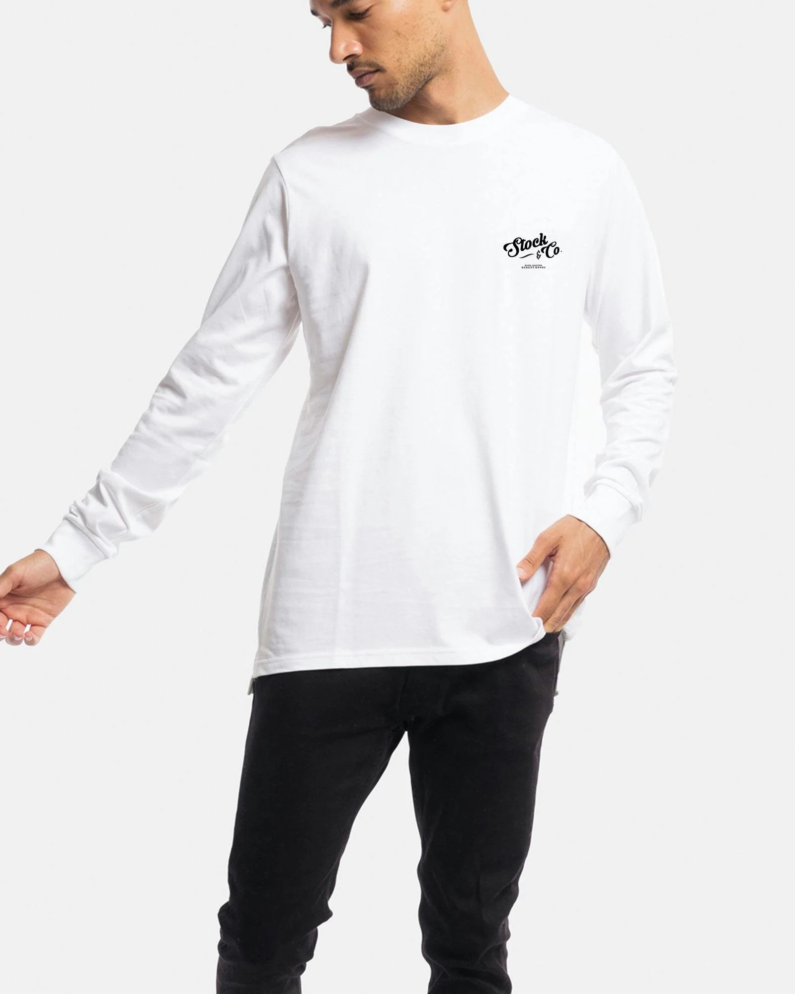 Scroll Long Sleeve Tee - Image 7