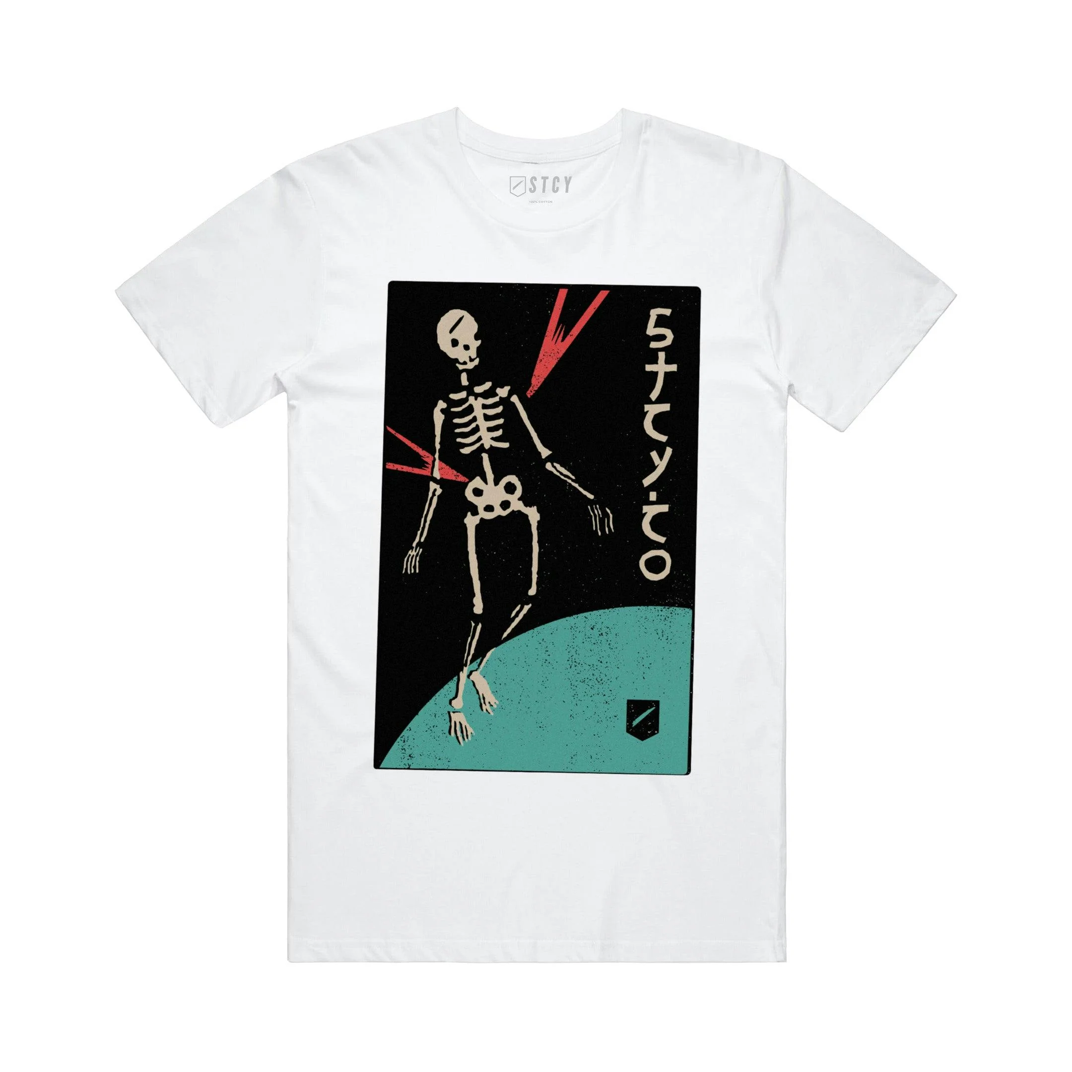 SHOCKER TEE / WHITE