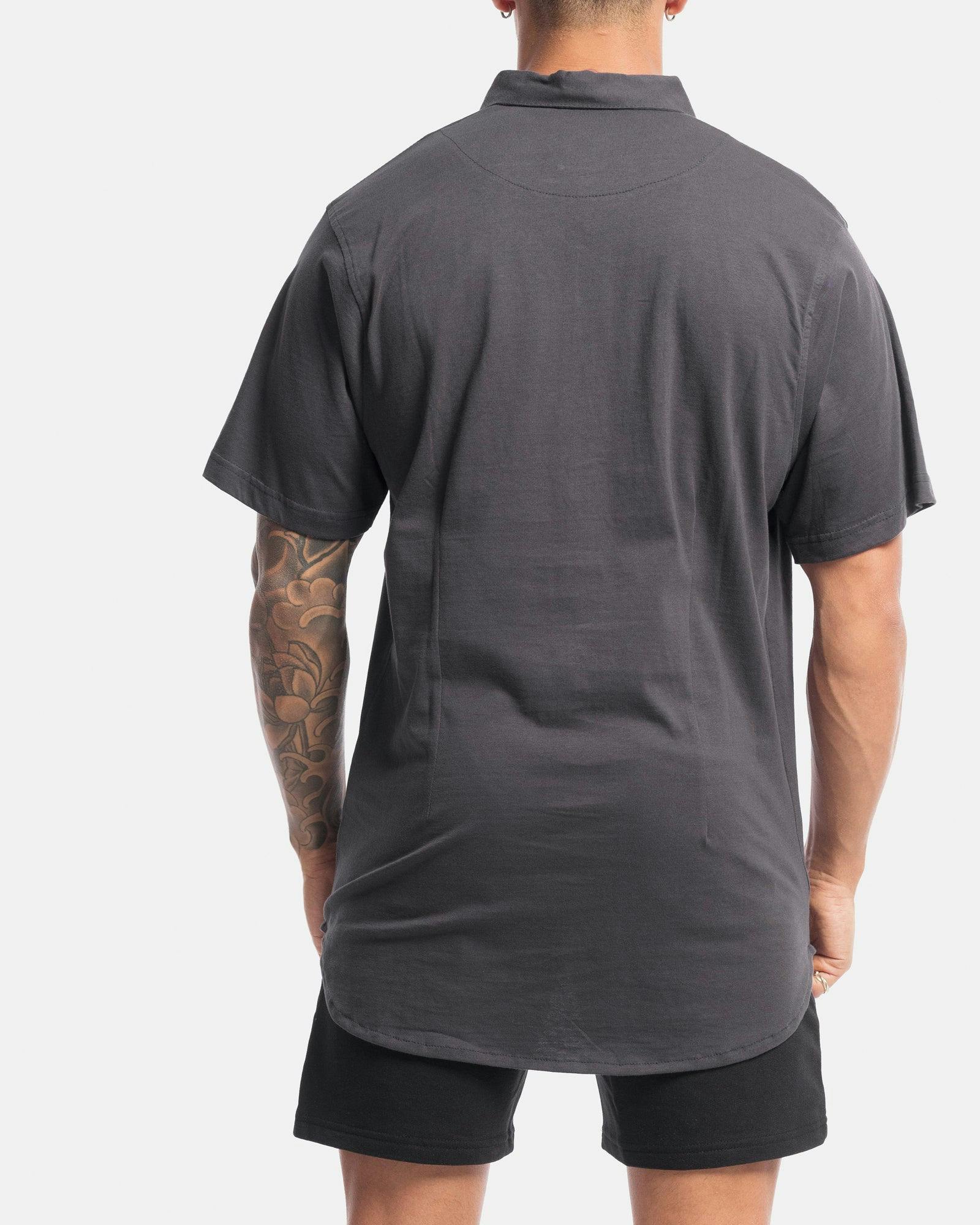 Short Sleeve Jersey Dress Shirt - Image 5