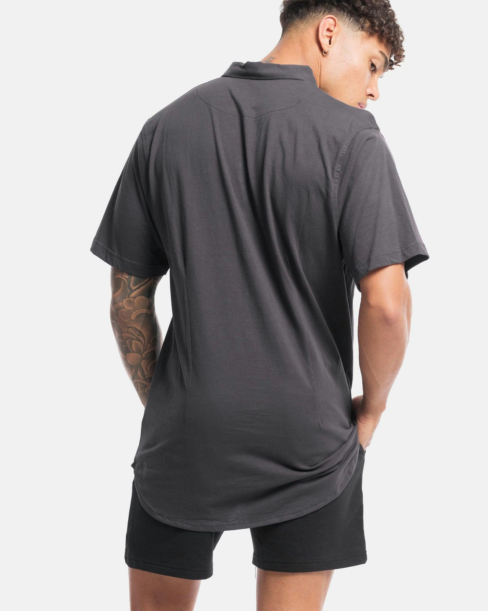 Short Sleeve Jersey Dress Shirt - Image 8
