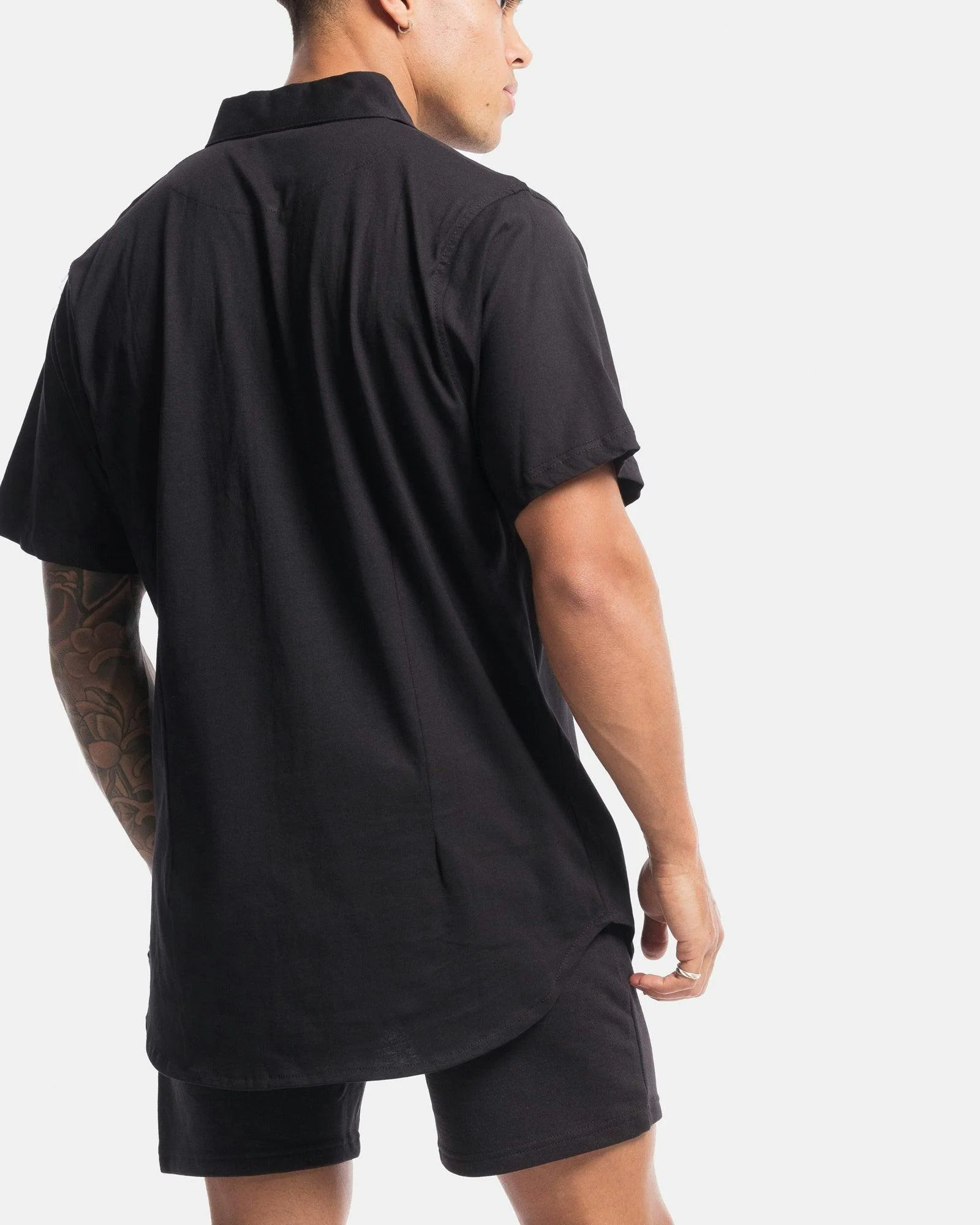 Short Sleeve Jersey Dress Shirt - Image 7