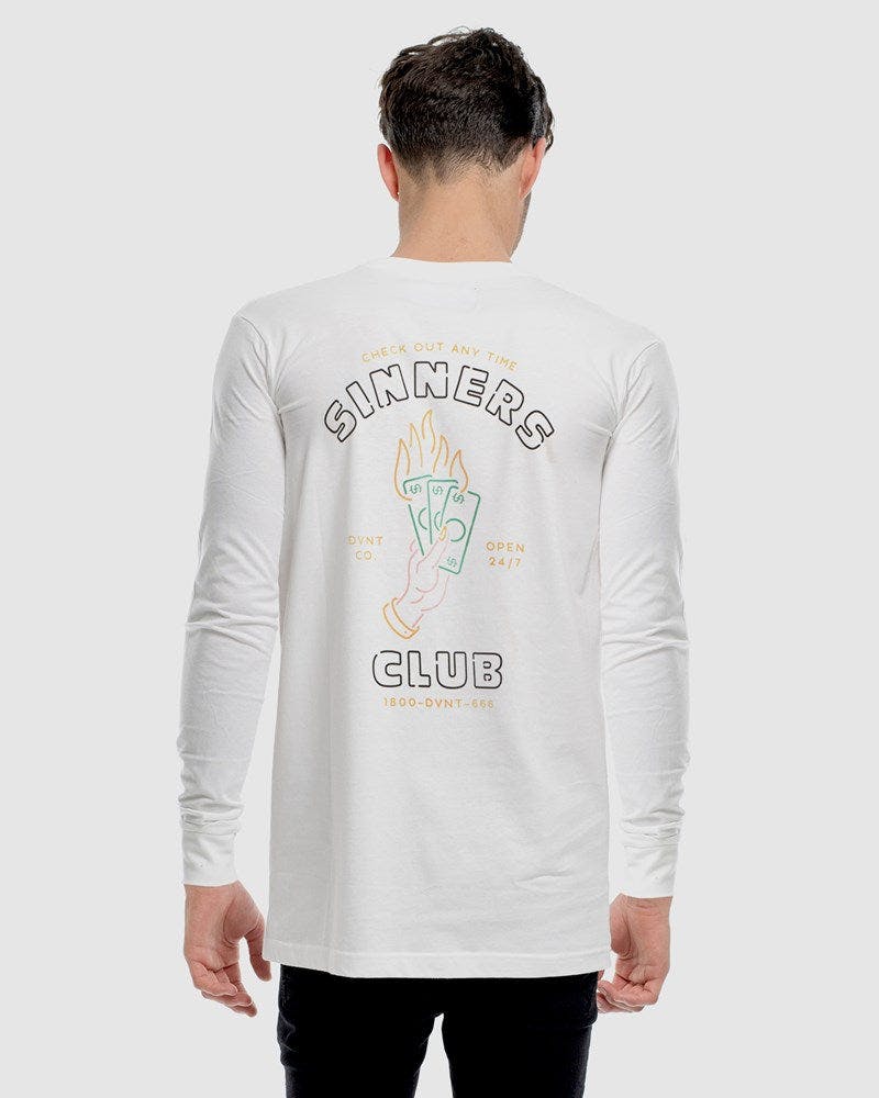 Sinners Club Long Sleeve Tee - Image 2