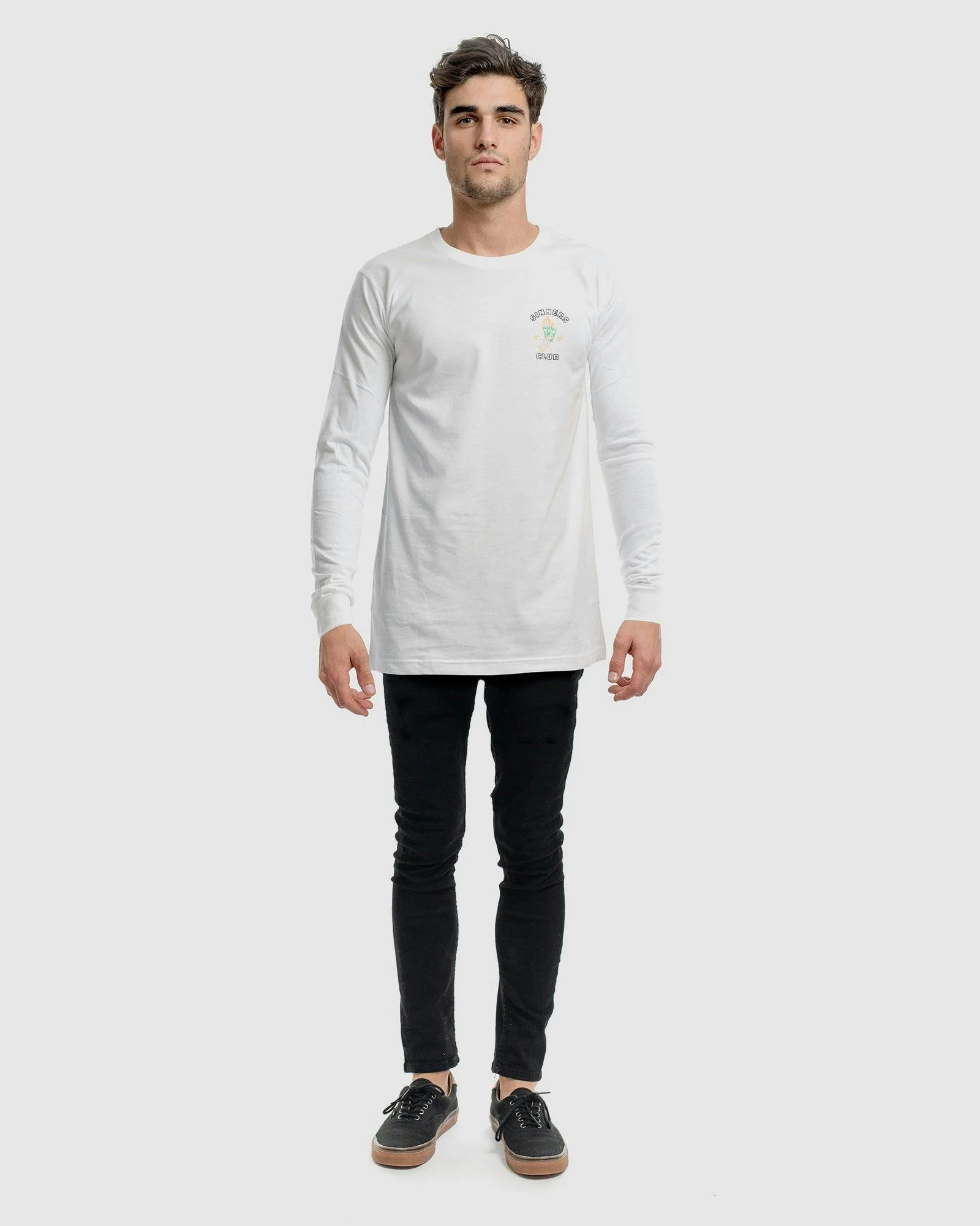 Sinners Club Long Sleeve Tee - Image 5