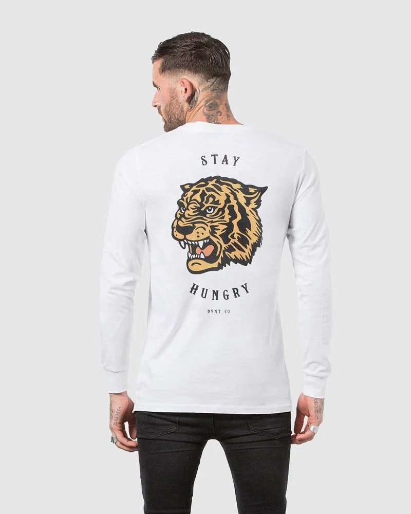 Stay Hungry Long Sleeve Tee - Image 2
