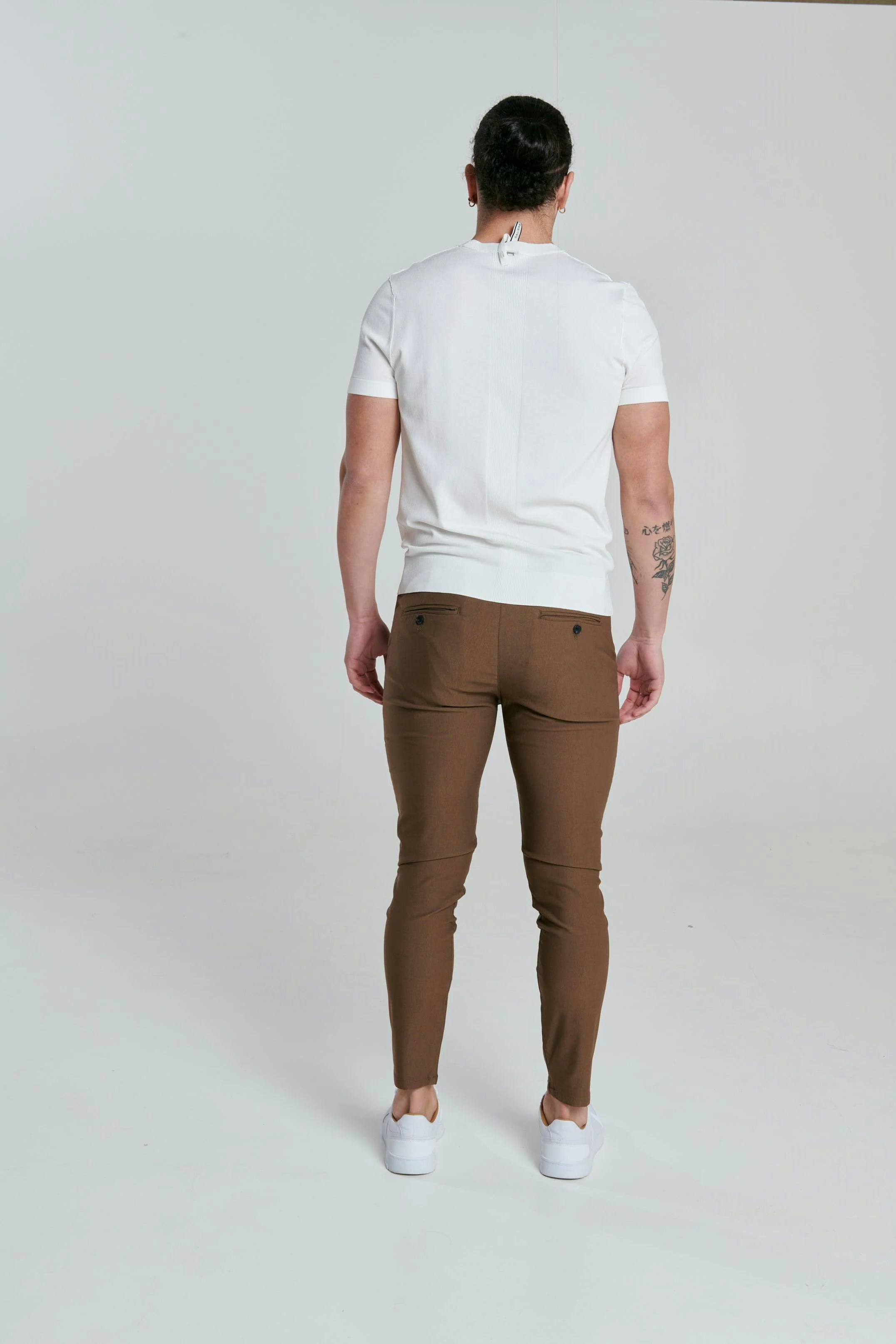STERLING Brown Slim Pant - Image 6
