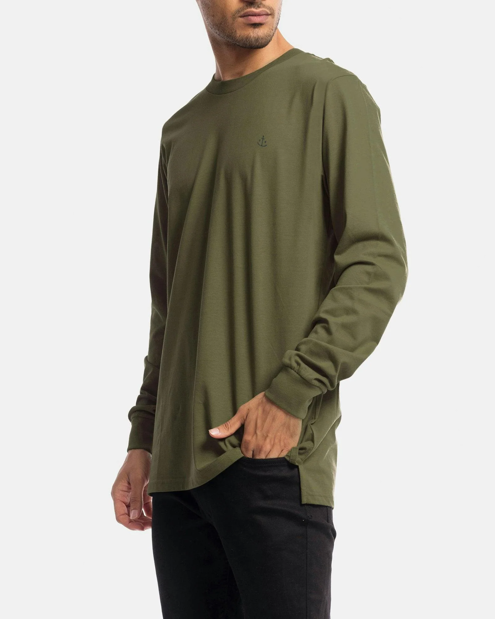 Stock & Co Anchor Embroidery Long Sleeve Tee - Image 5