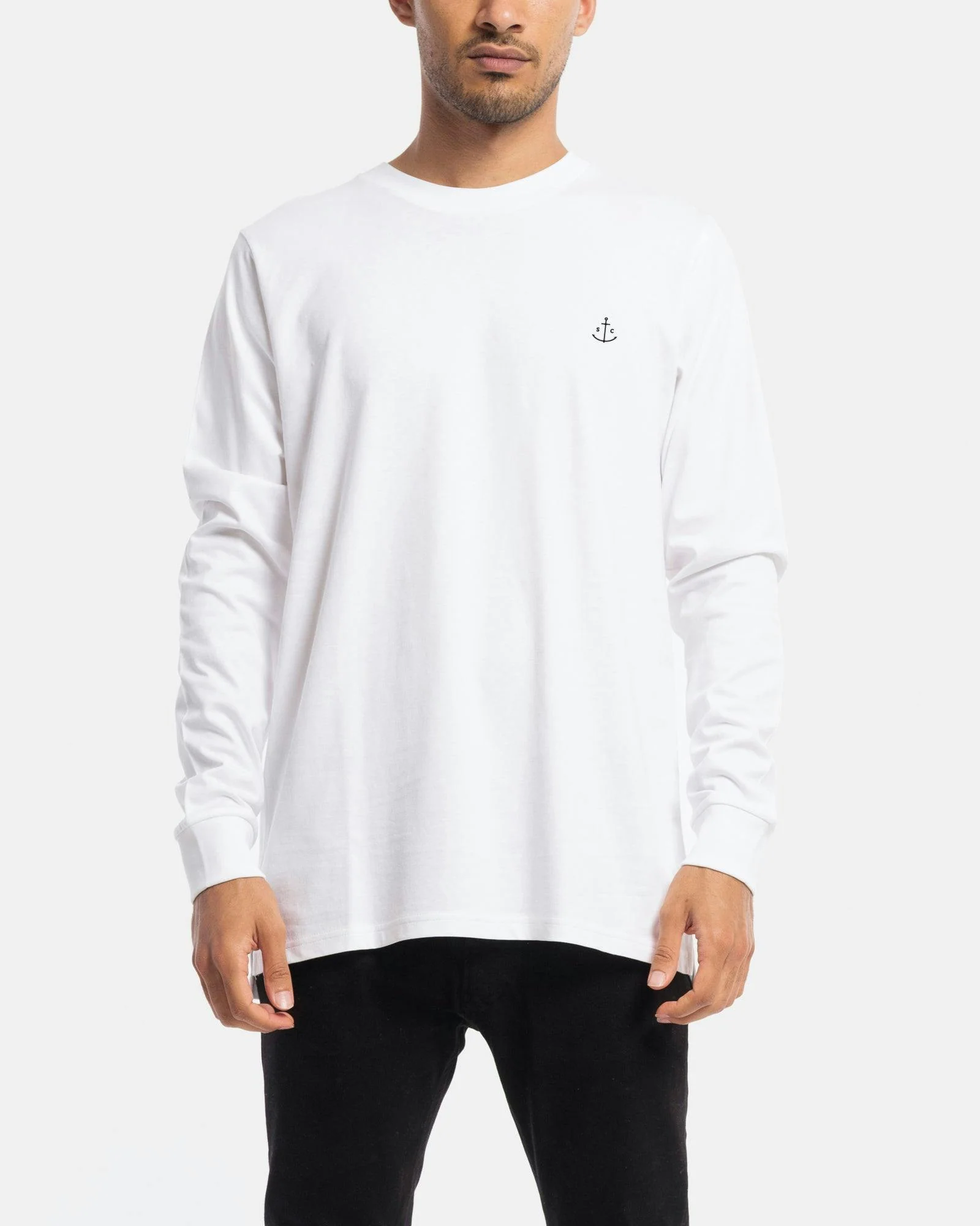 Stock & Co Anchor Embroidery Long Sleeve Tee - Image 8
