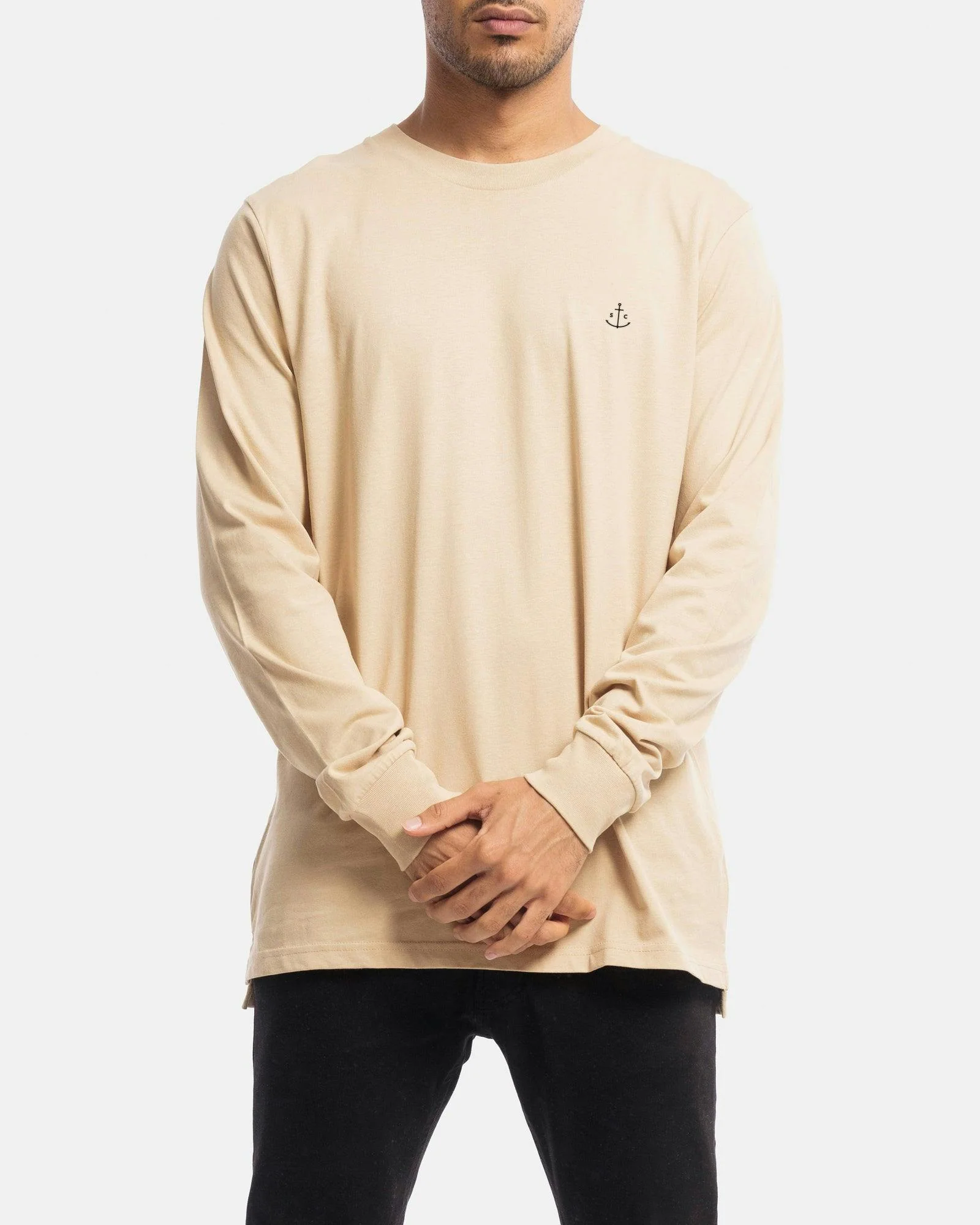 Stock & Co Anchor Embroidery Long Sleeve Tee - Image 5