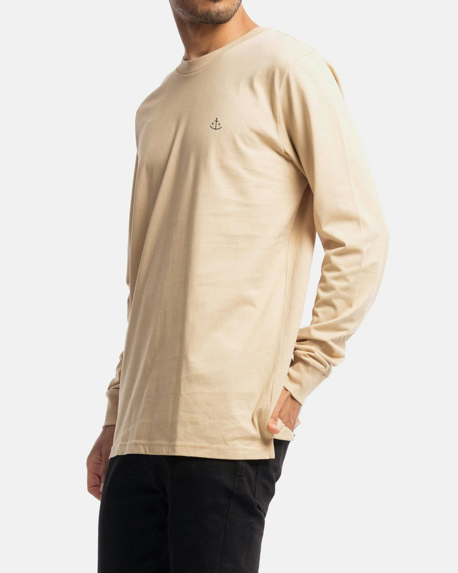Stock & Co Anchor Embroidery Long Sleeve Tee - Image 7