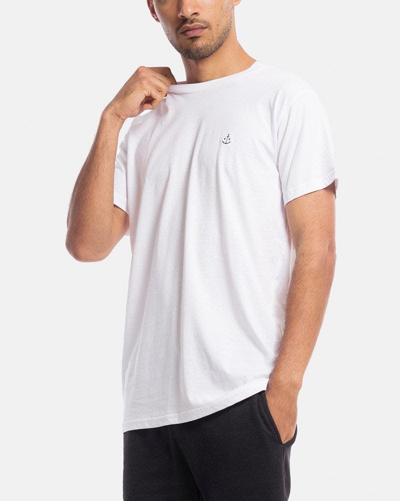 Stock & Co Anchor Embroidery Tee - Image 3