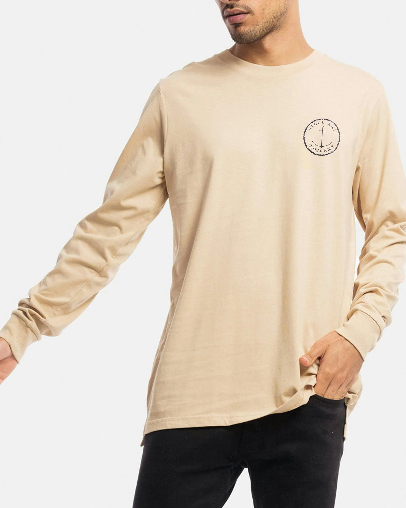 Stock & Co Anchor Long Sleeve Tee - Image 4