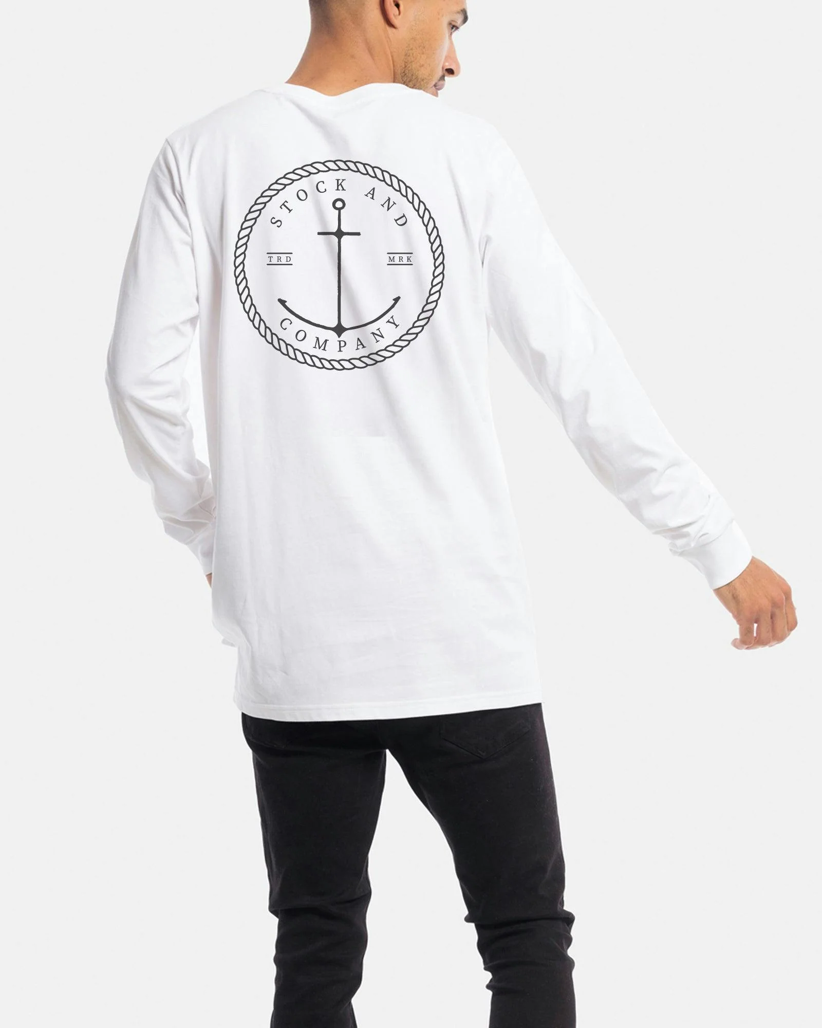 Stock & Co Anchor Long Sleeve Tee - Image 2