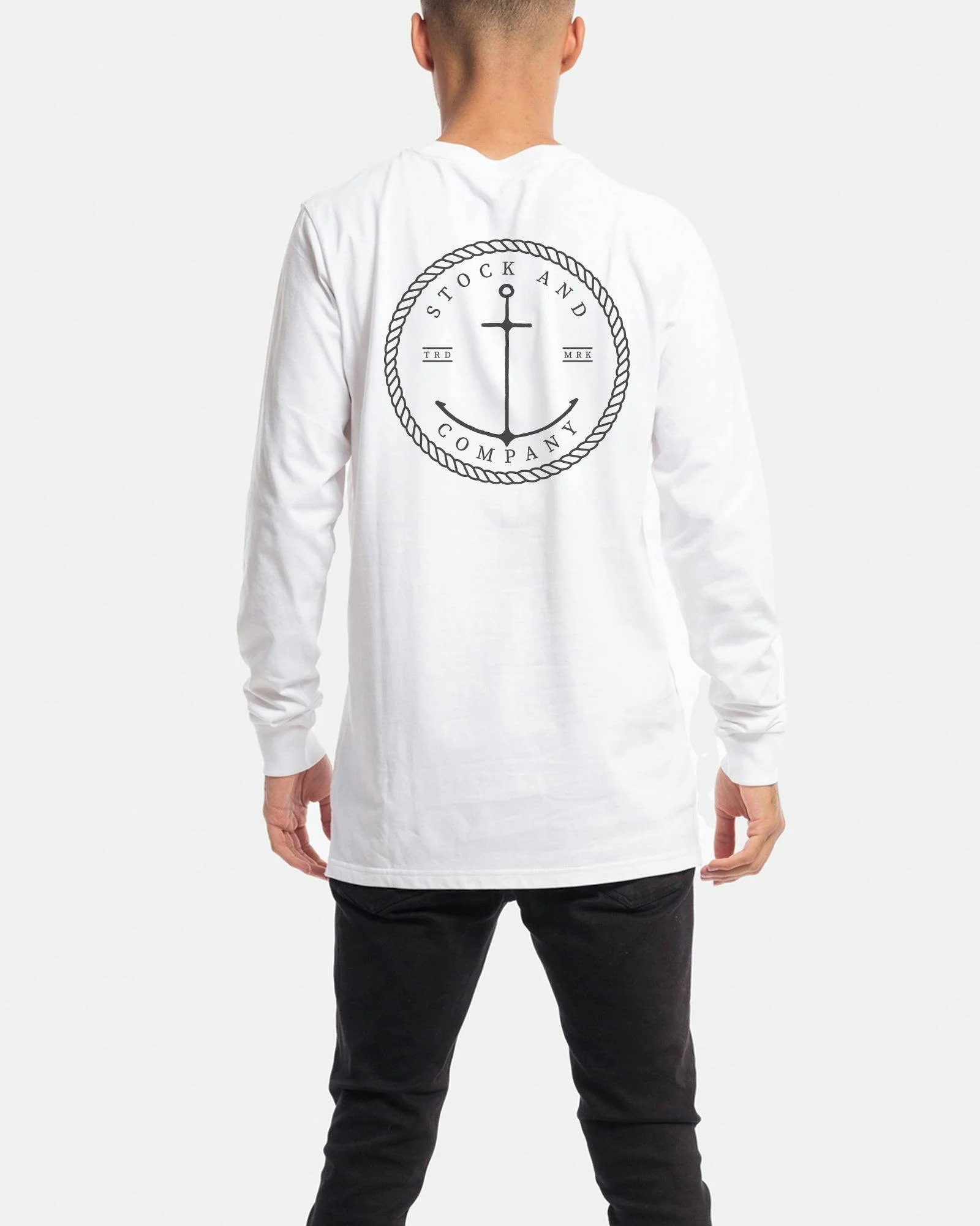 Stock & Co Anchor Long Sleeve Tee - Image 3