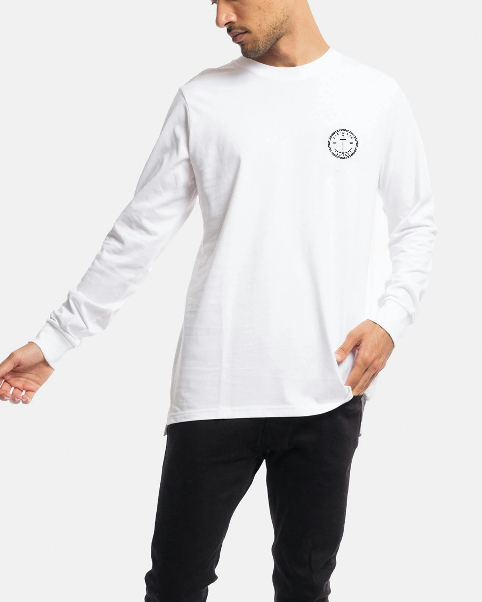 Stock & Co Anchor Long Sleeve Tee - Image 4