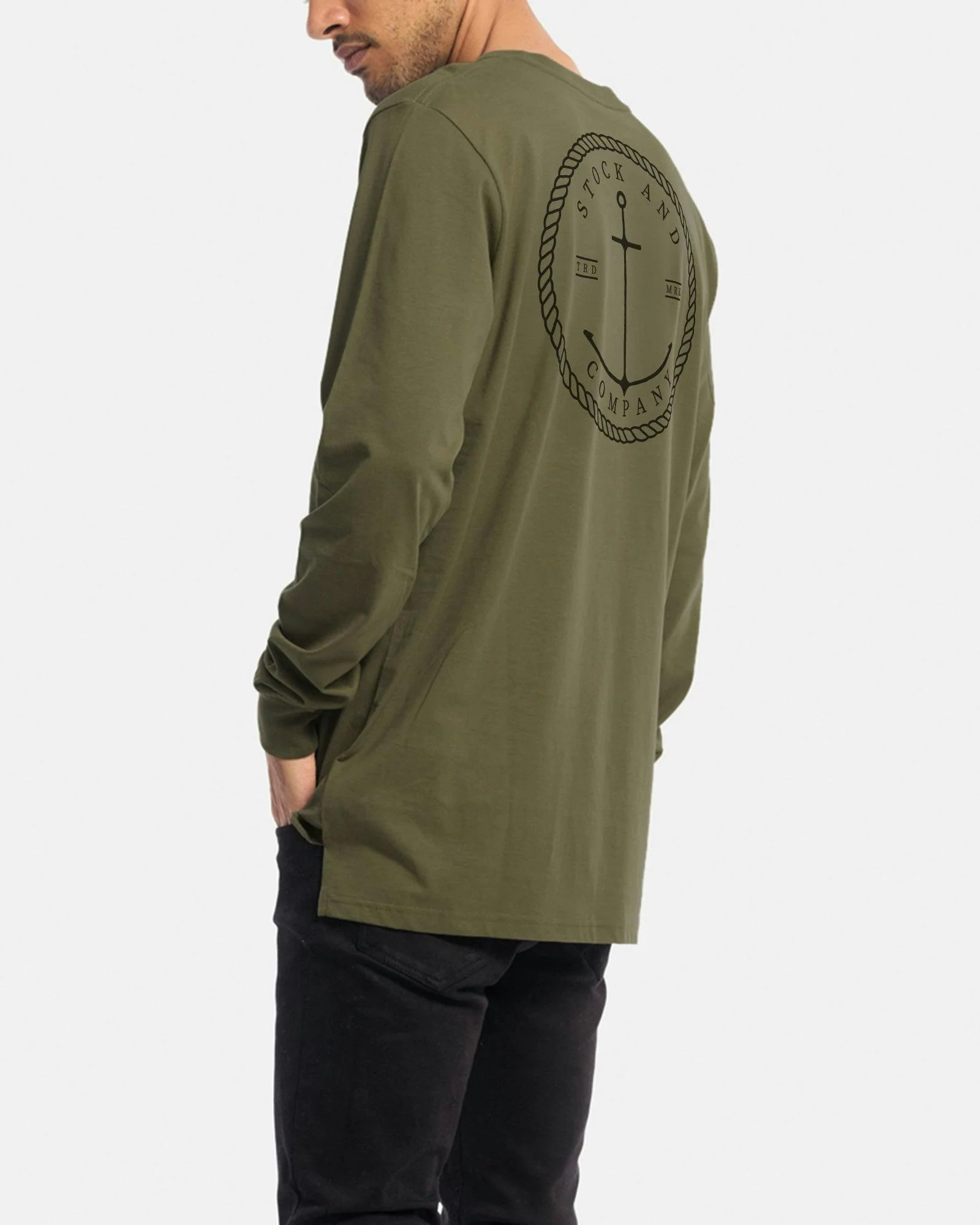 Stock & Co Anchor Long Sleeve Tee - Image 5