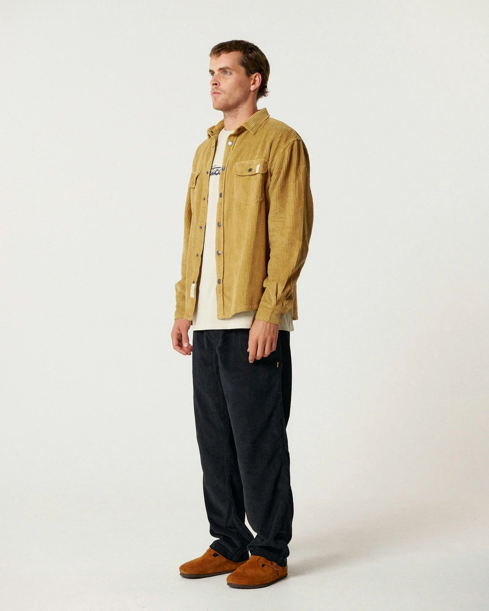 Surface Overshirt - Mustard - Image 4