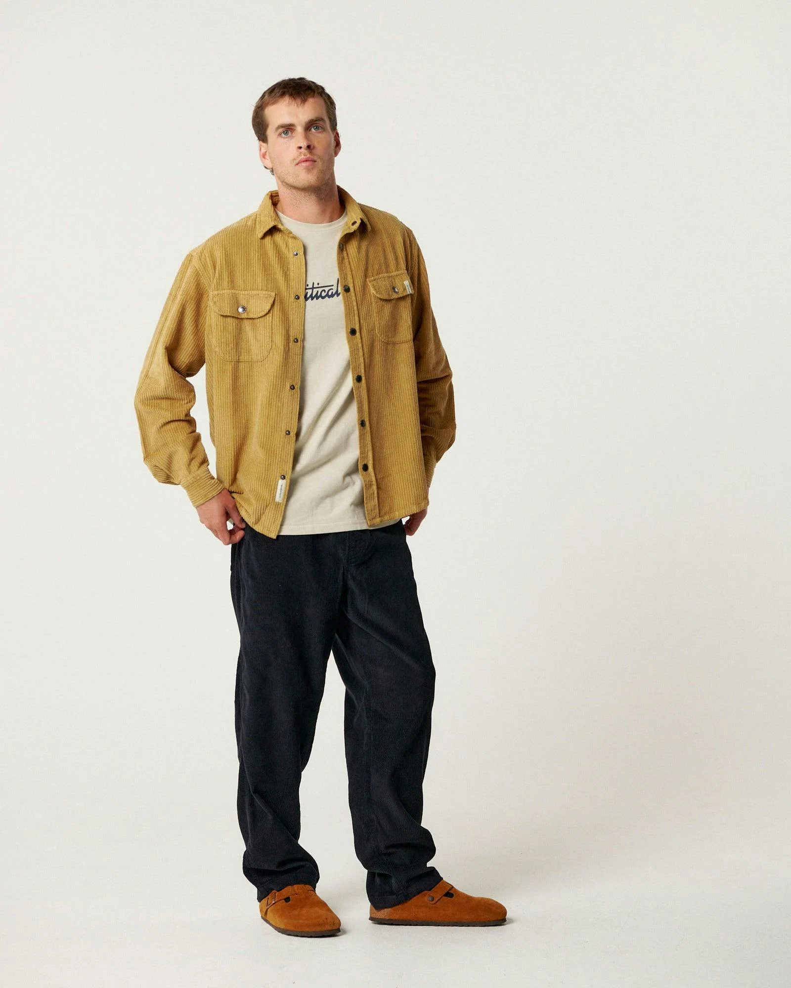 Surface Overshirt - Mustard - Image 6