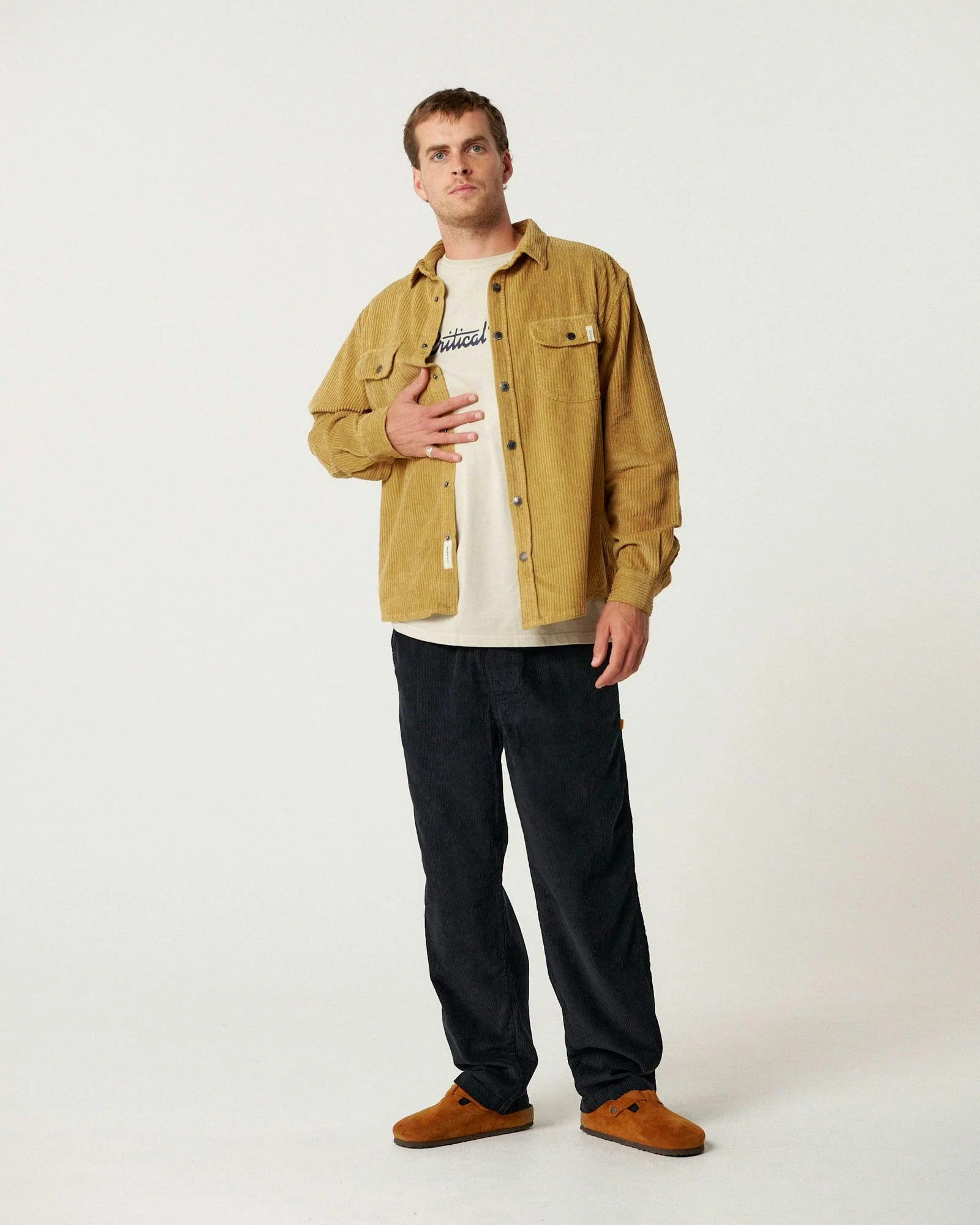 Surface Overshirt - Mustard - Image 7