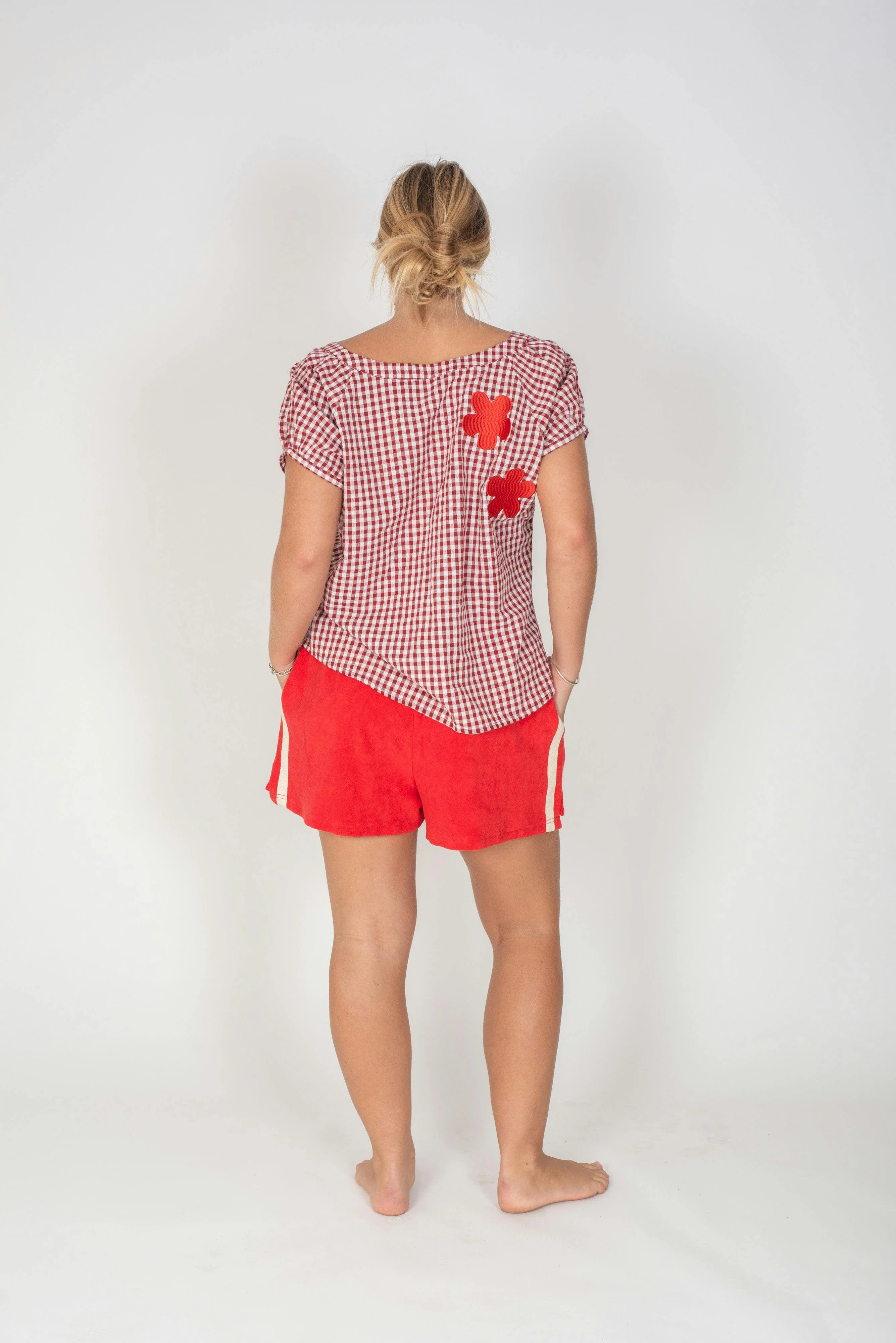 Terry Towelling Shorts Chilli - Image 7