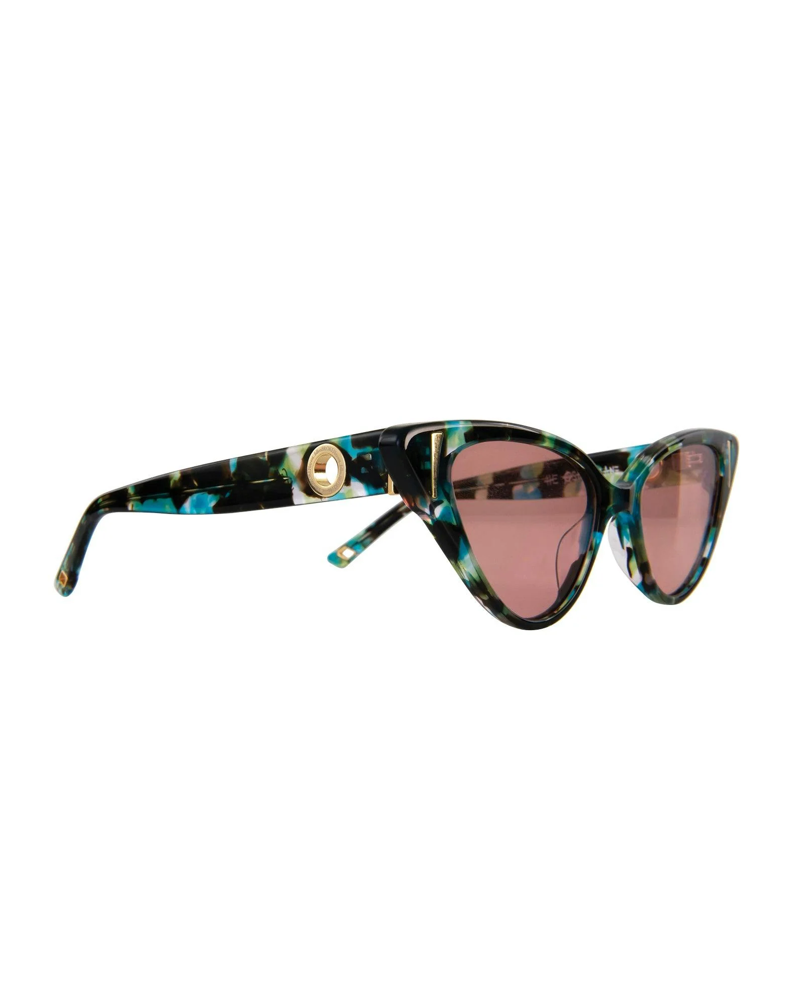 The Astral Plane – Galaxy Cat-Eye Sunglasses | Pink Polarised Lenses - Image 4