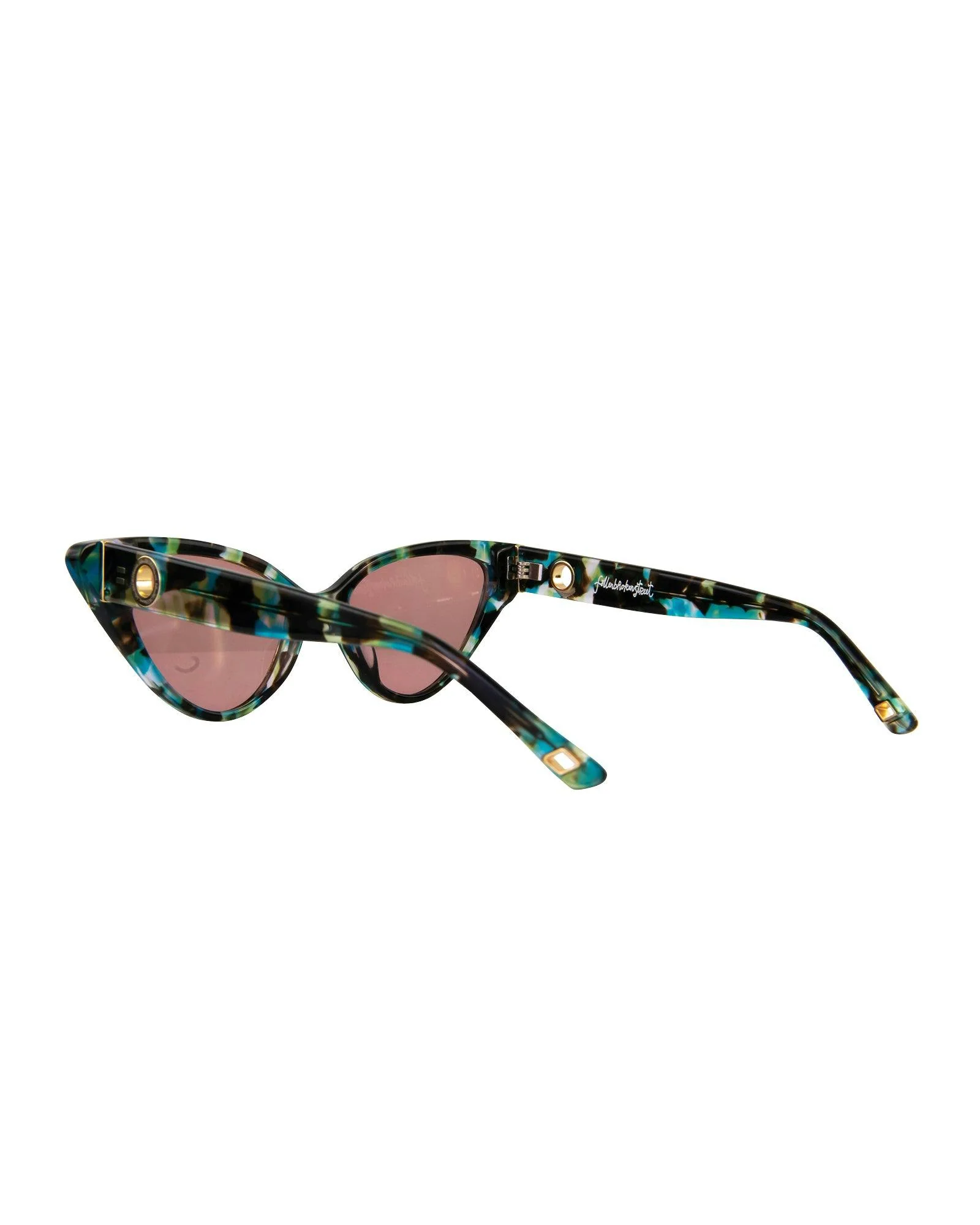 The Astral Plane – Galaxy Cat-Eye Sunglasses | Pink Polarised Lenses - Image 6