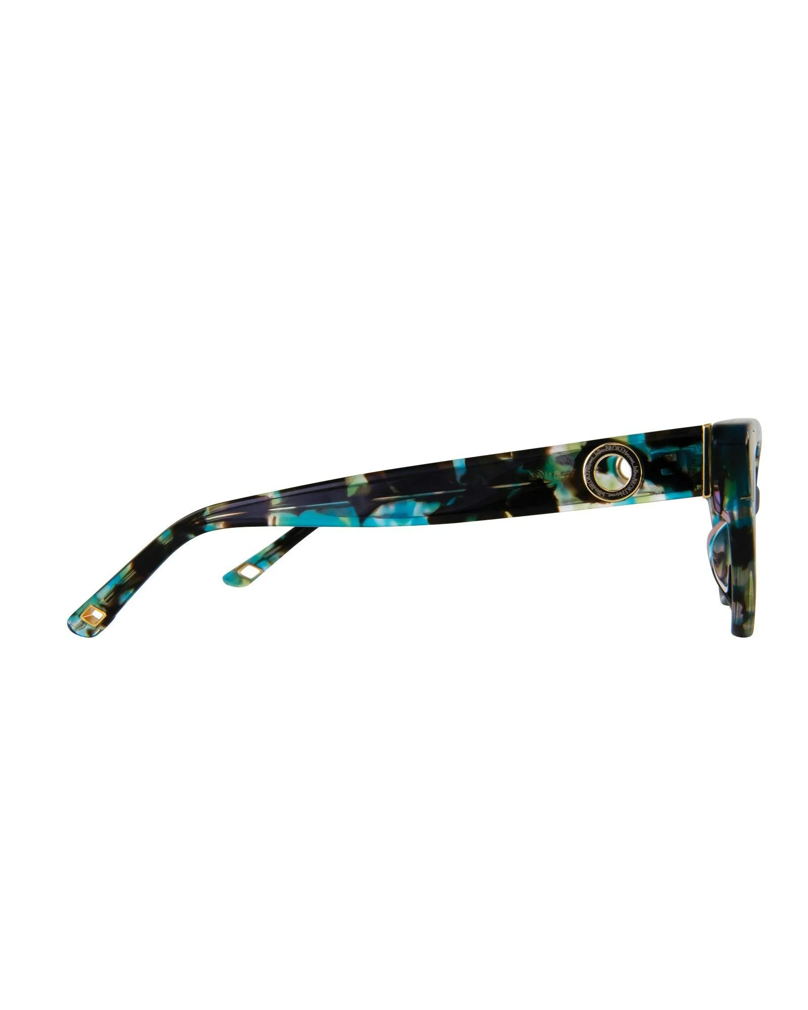 The Astral Plane – Galaxy Cat-Eye Sunglasses | Pink Polarised Lenses - Image 8