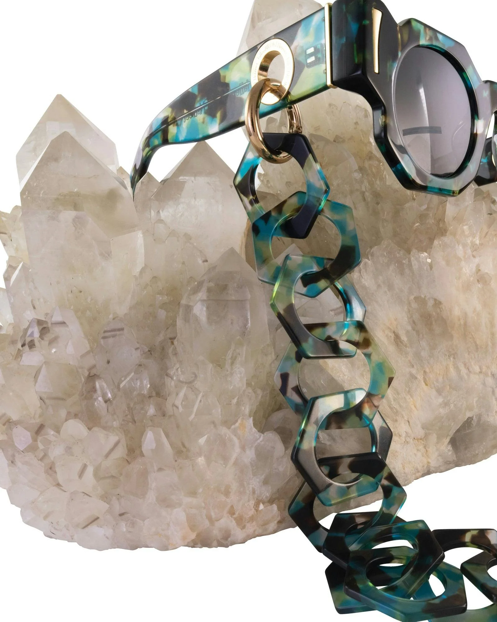 The Cosmos Galaxy Sunglasses | Black Polarised Lenses - Image 13
