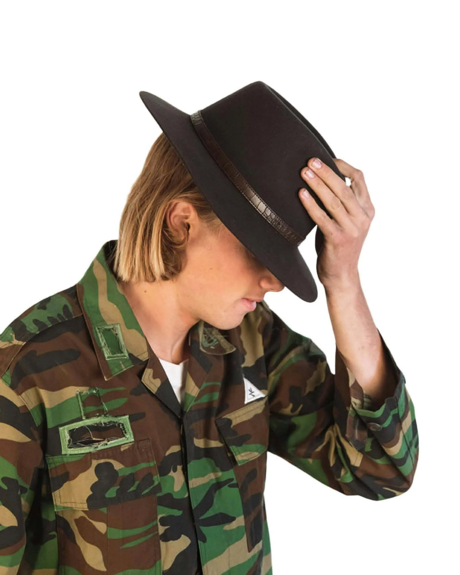 tHe DiNgo Felt Hat - Black - Image 4