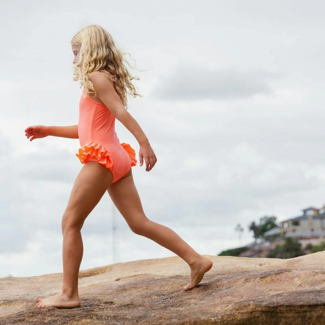 The Isla One Piece - Coral (Rib) - Image 2
