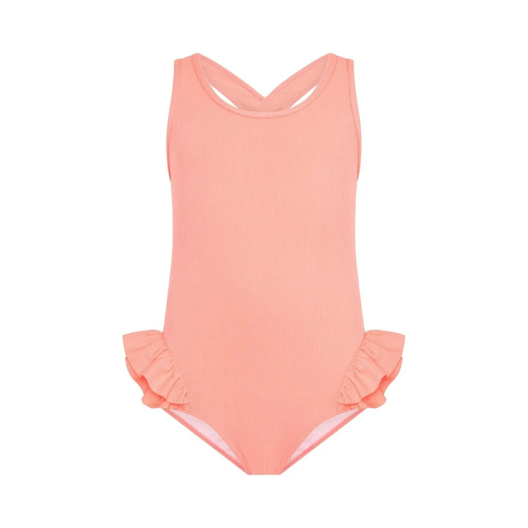 The Isla One Piece - Coral (Rib) - Image 4