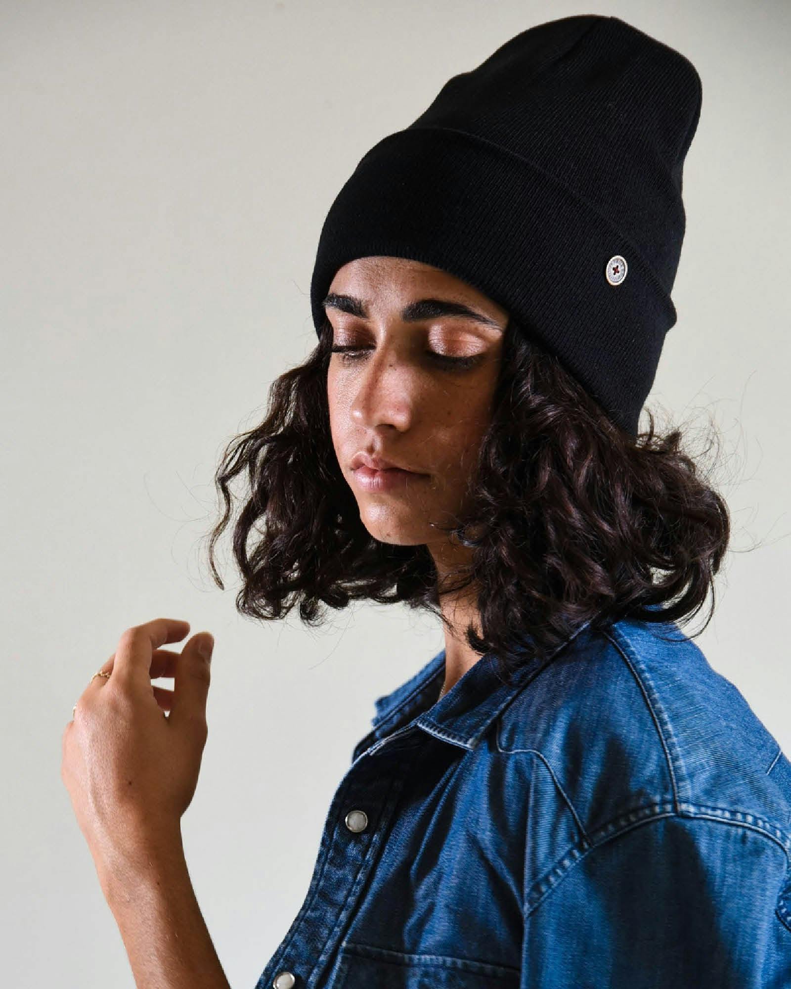 The Lucks  Beanie - Black - Image 3