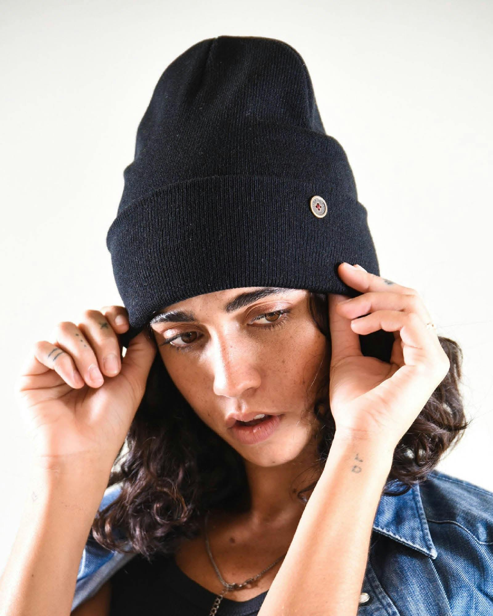 The Lucks  Beanie - Black - Image 4