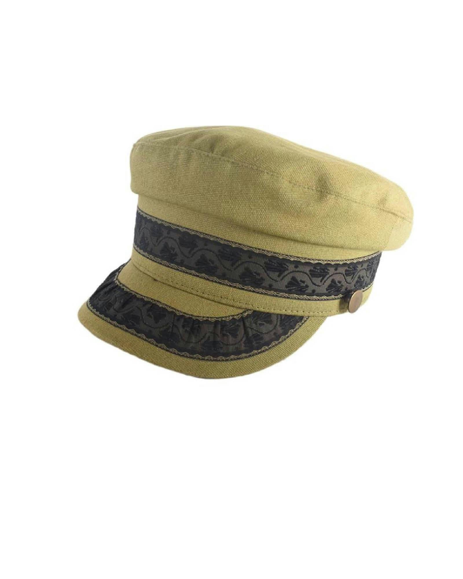 The Naomi Cap - Green Canvas - Image 2