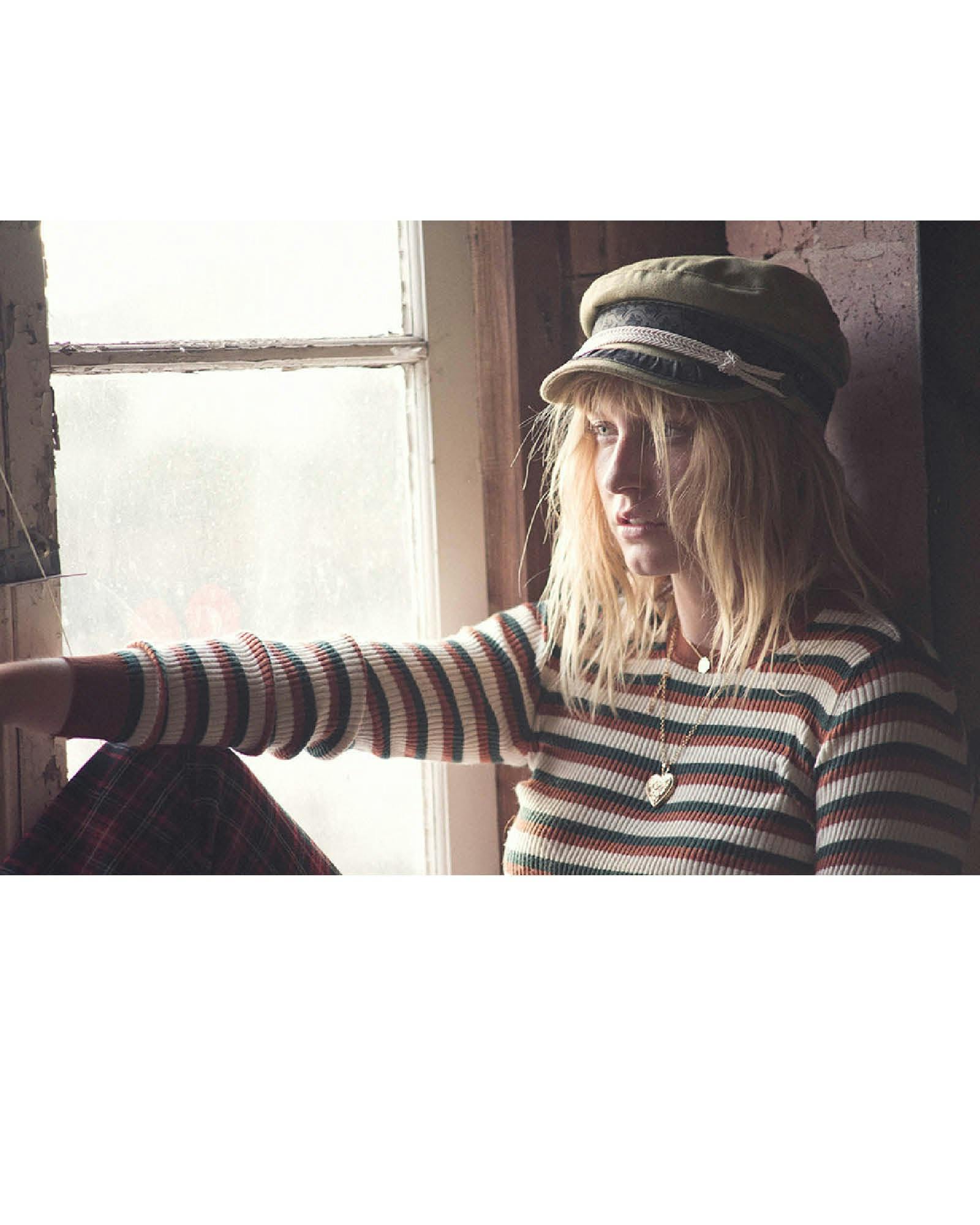 The Naomi Cap - Green Canvas - Image 3