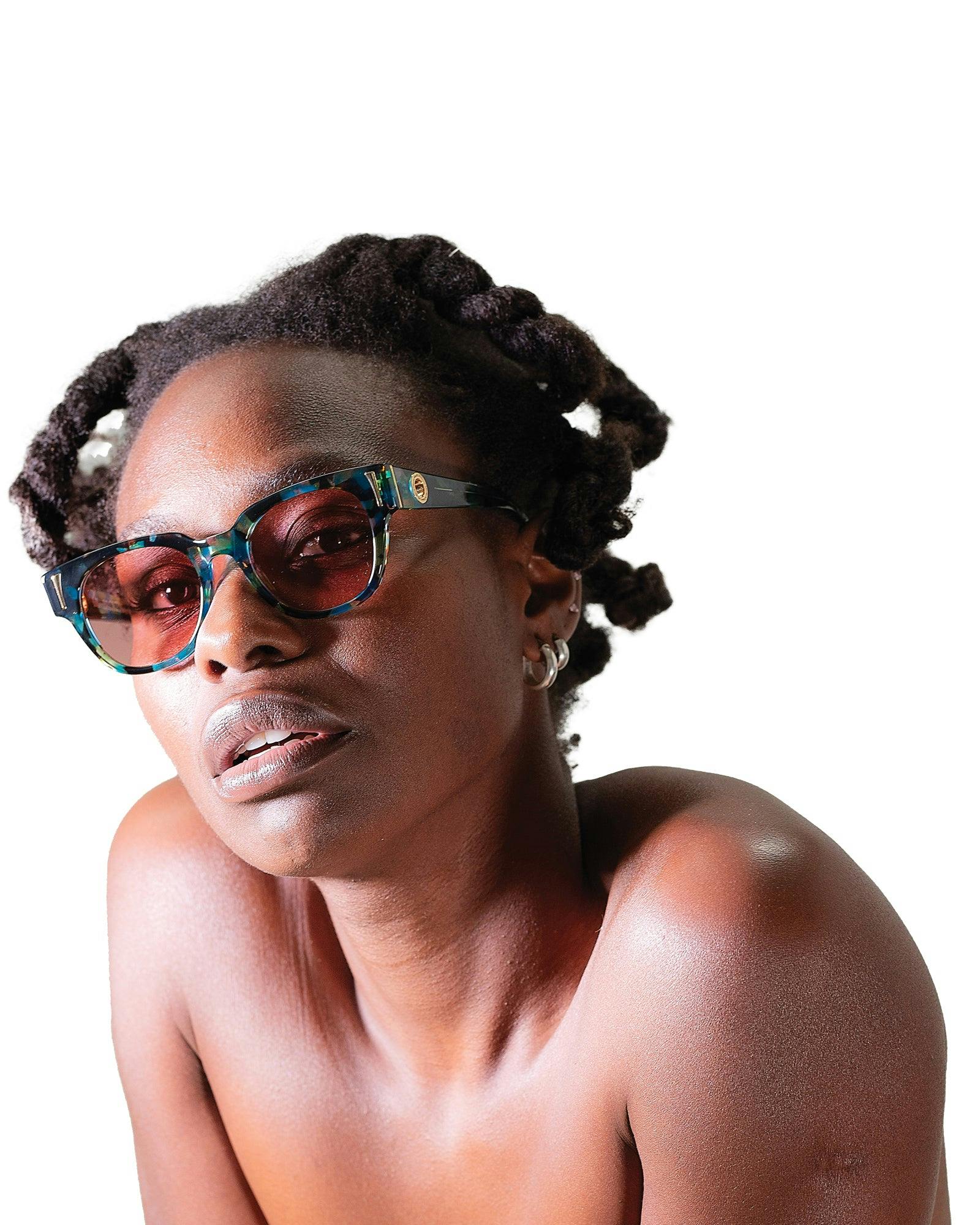 THE NYX – Galaxy Sunglasses | Pink Polarised Lenses - Image 4