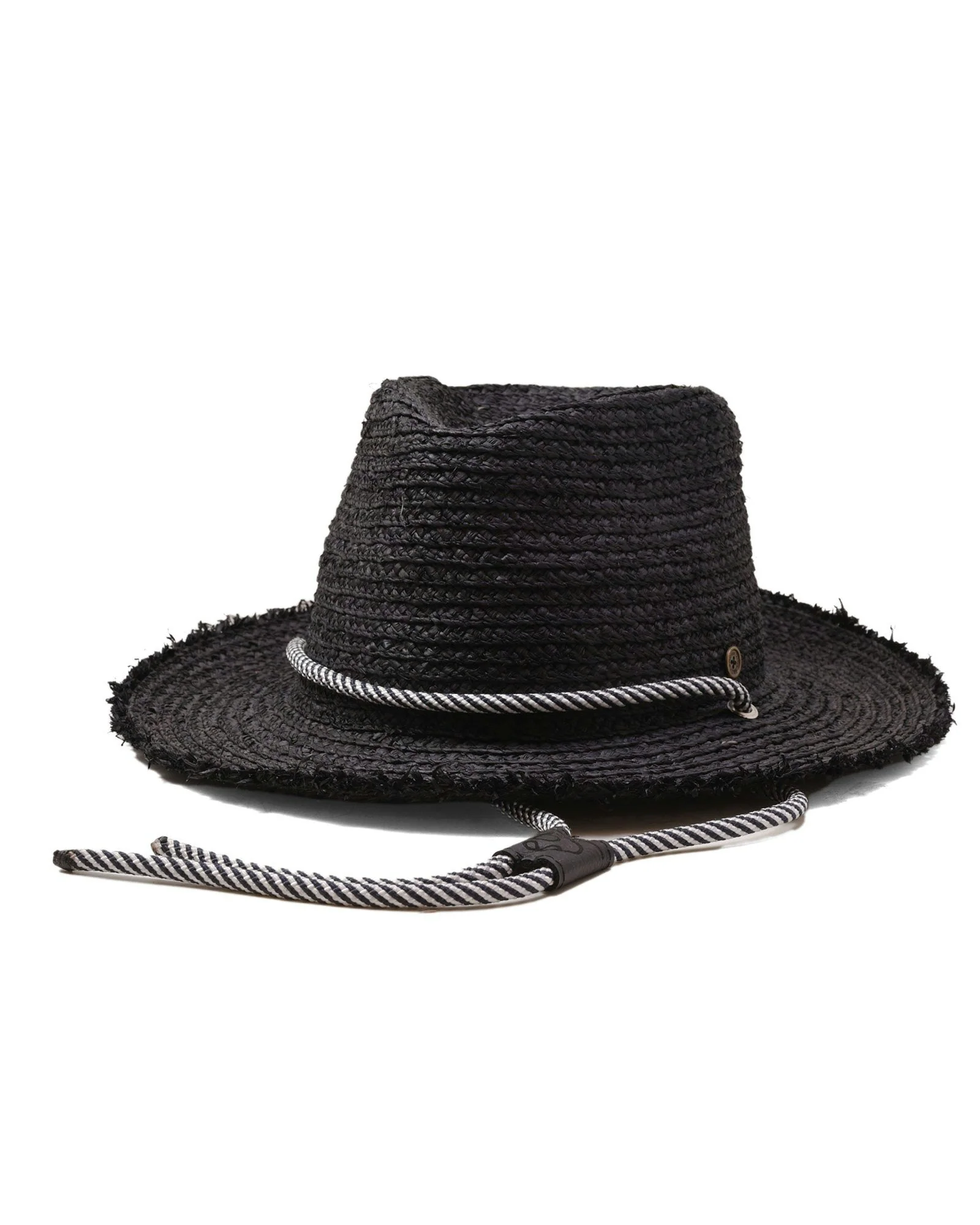 The Outrider Straw Hat – Black Raffia - Image 5
