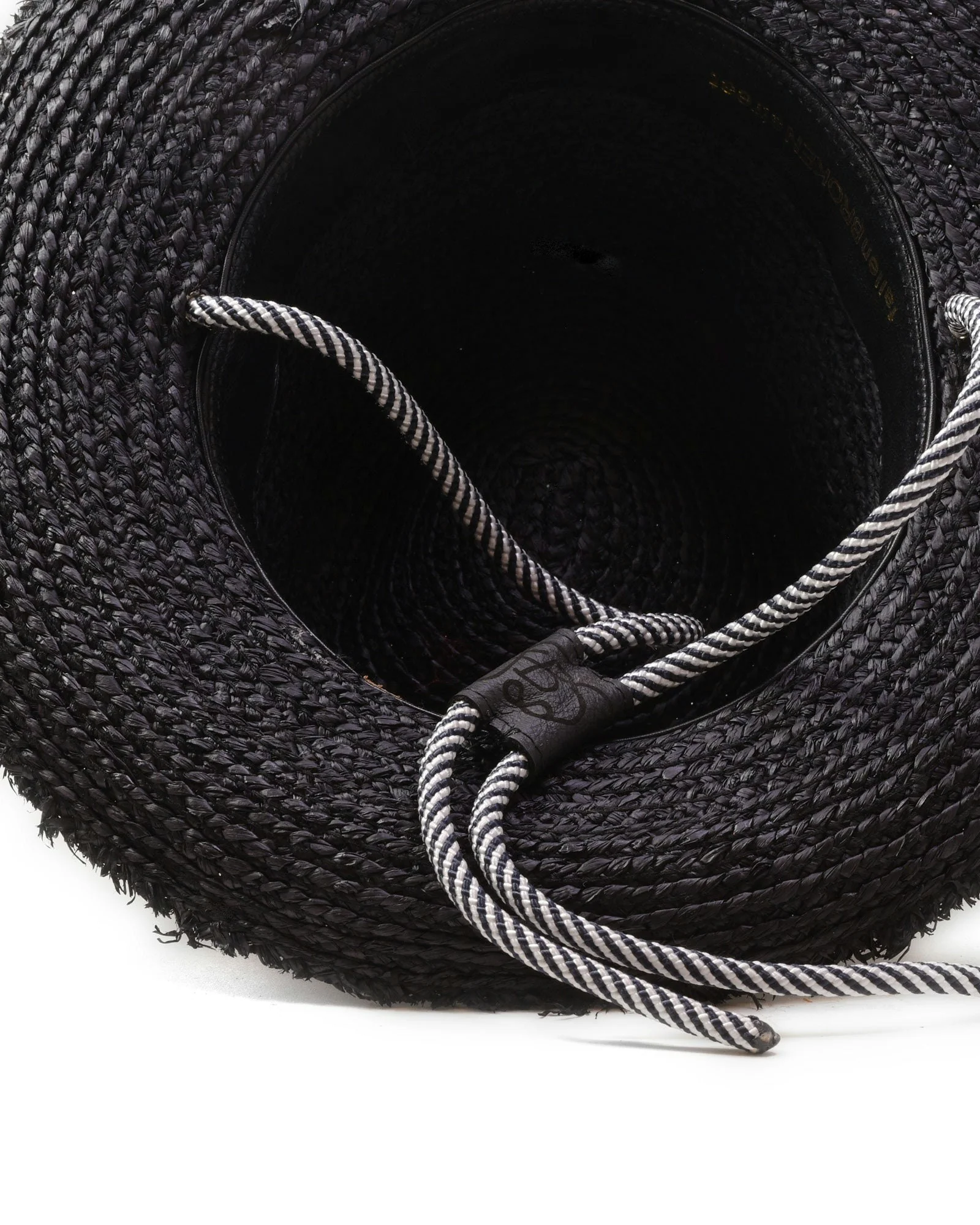 The Outrider Straw Hat – Black Raffia - Image 6