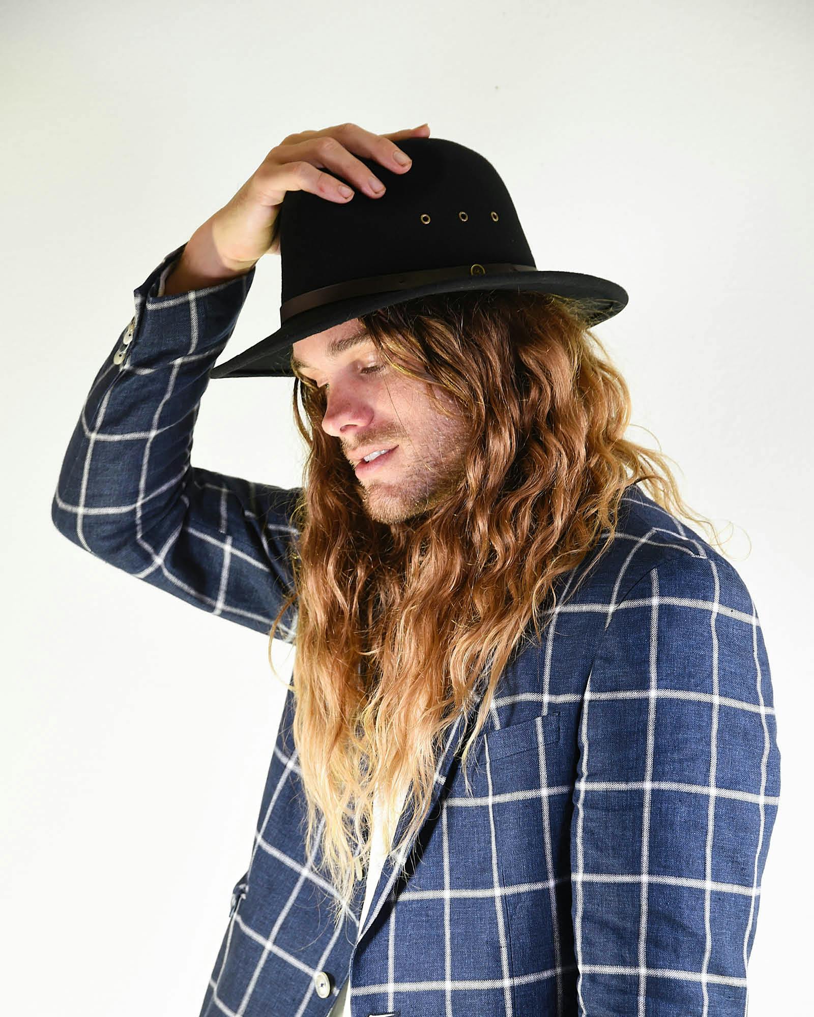 The RataTat Felt Hat - Black - Image 2