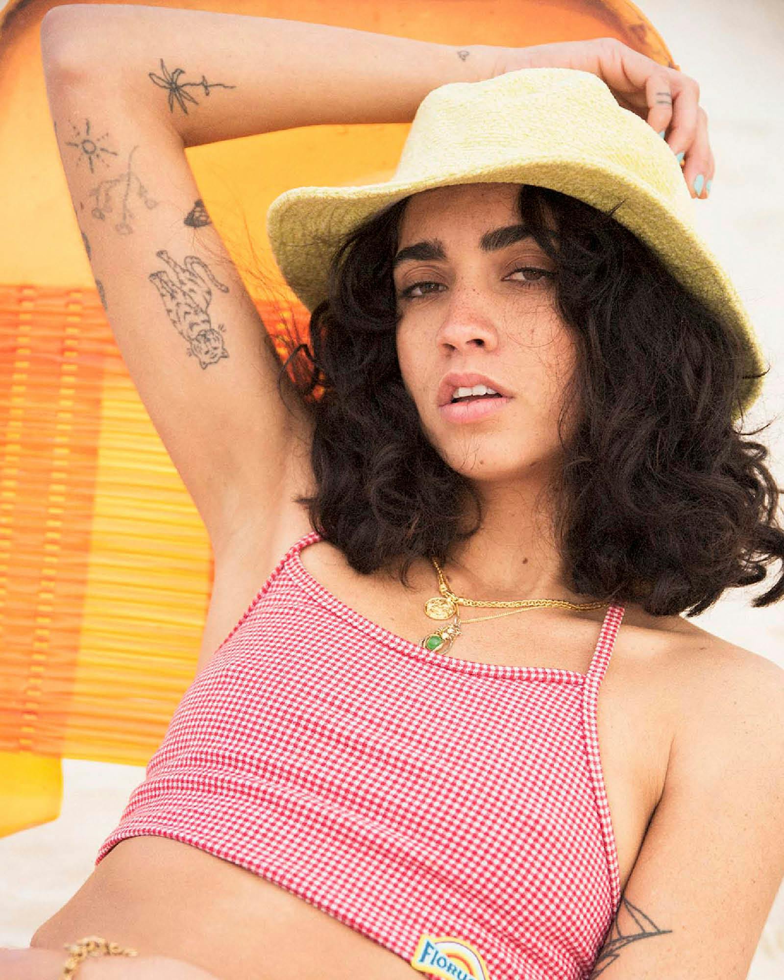 The Saturday Bucket Hat - Lime - Image 4