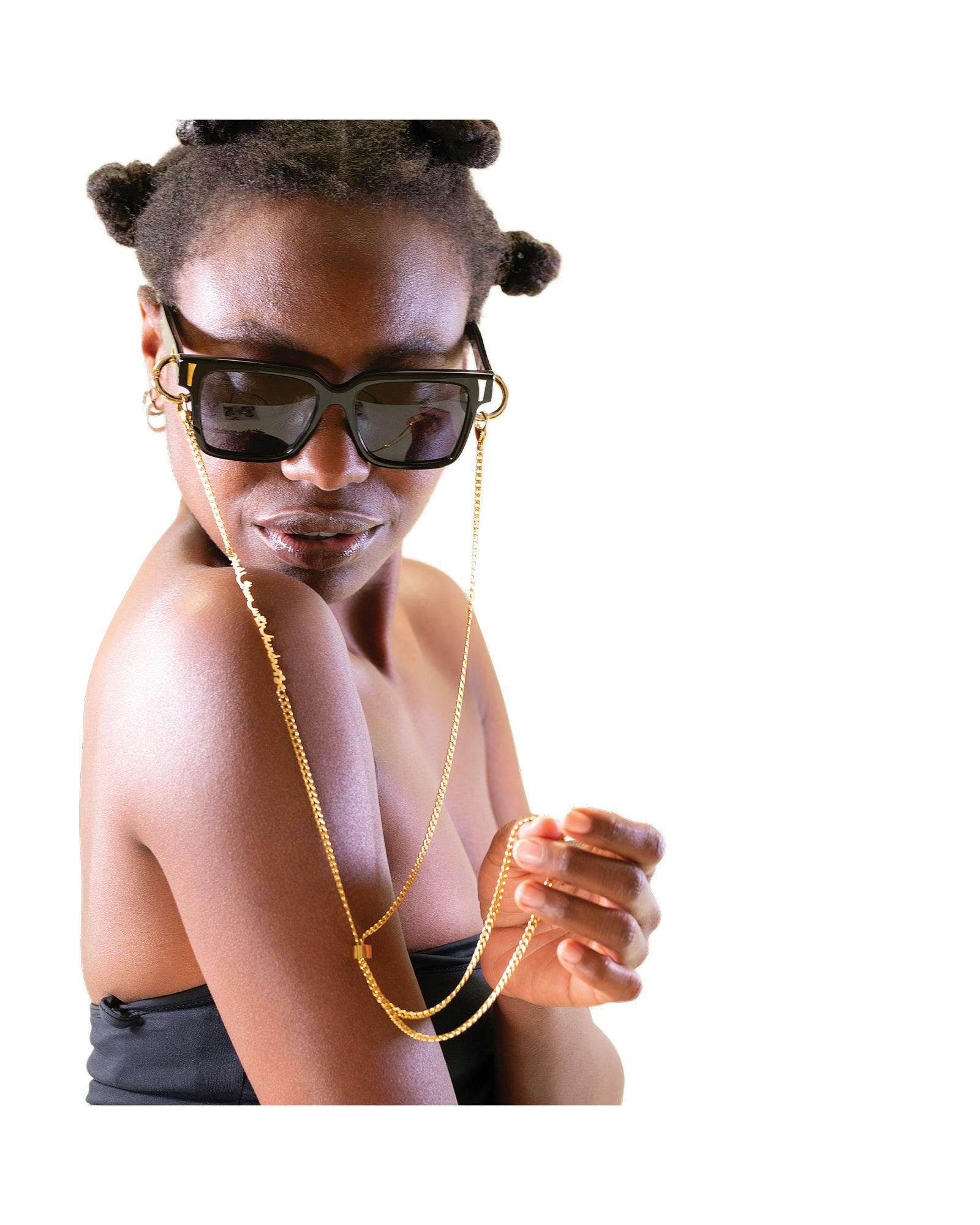 THE SOLAR FLARE Sunglasses - Black | Polarised Black Lenses - Image 5